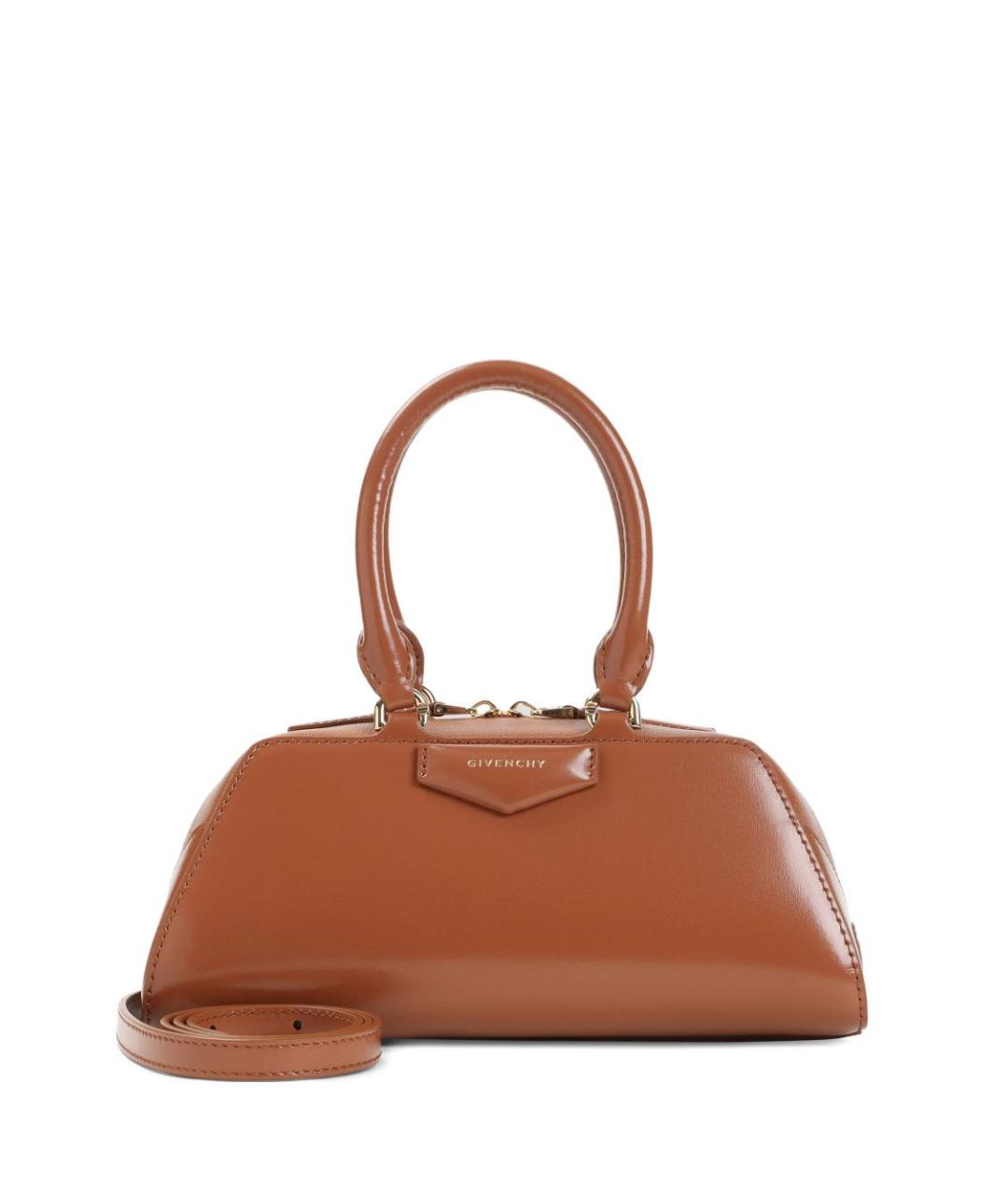 GIVENCHY Бежевая кожаная сумка тоут, фото 1
