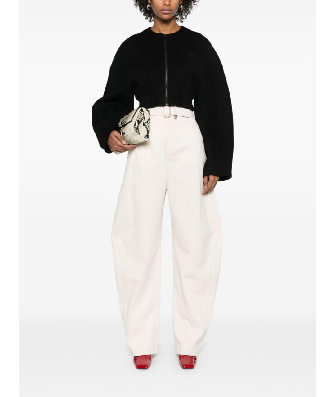 SPORTMAX Черная куртка, фото 4
