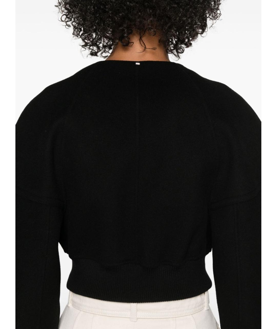 SPORTMAX Черная куртка, фото 5