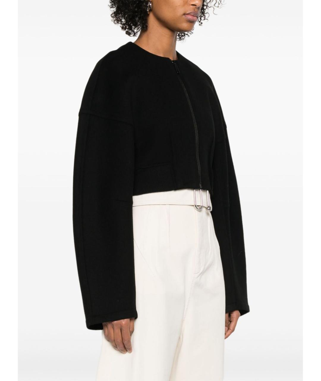 SPORTMAX Черная куртка, фото 2