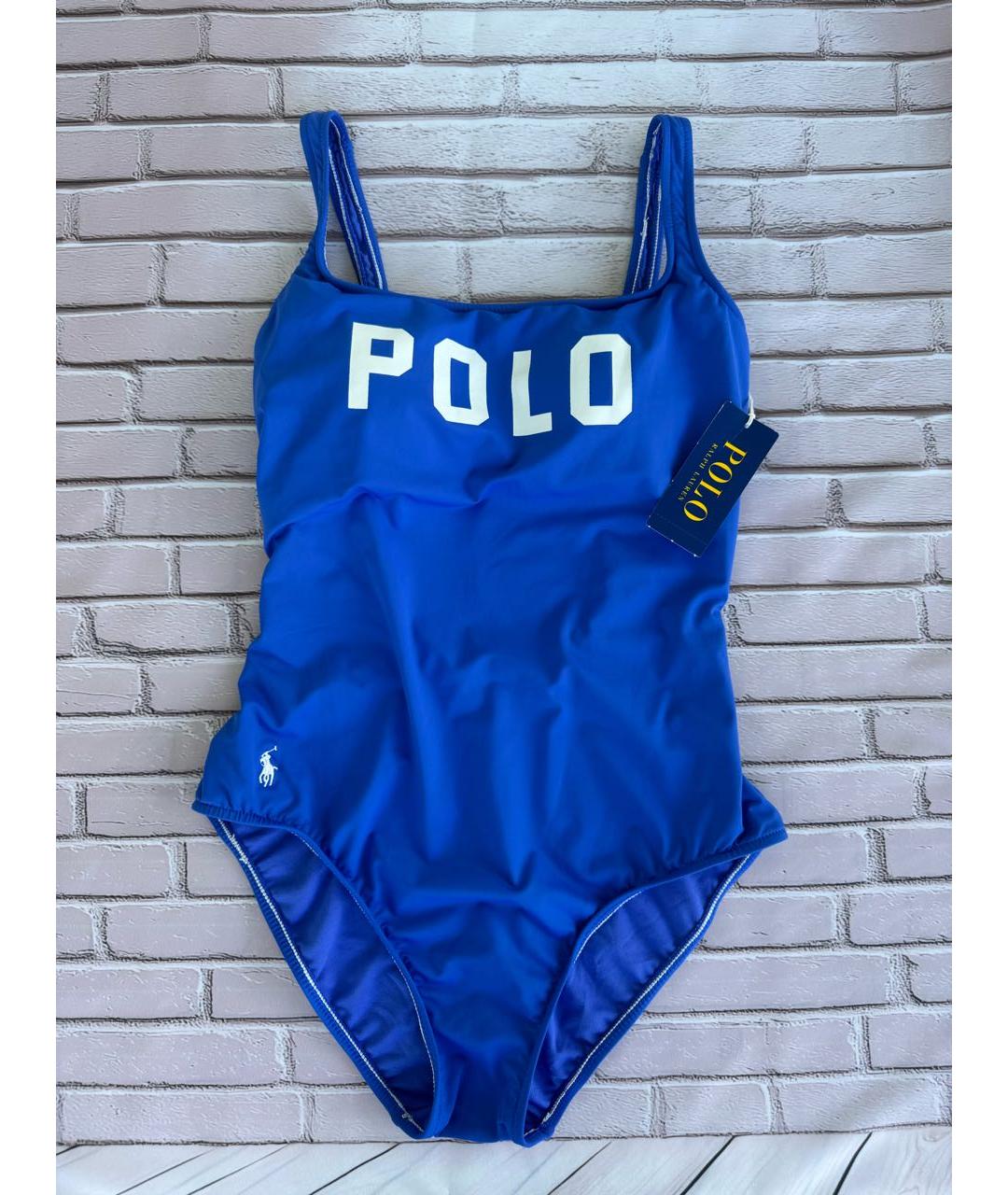 POLO RALPH LAUREN Синий купальник, фото 9