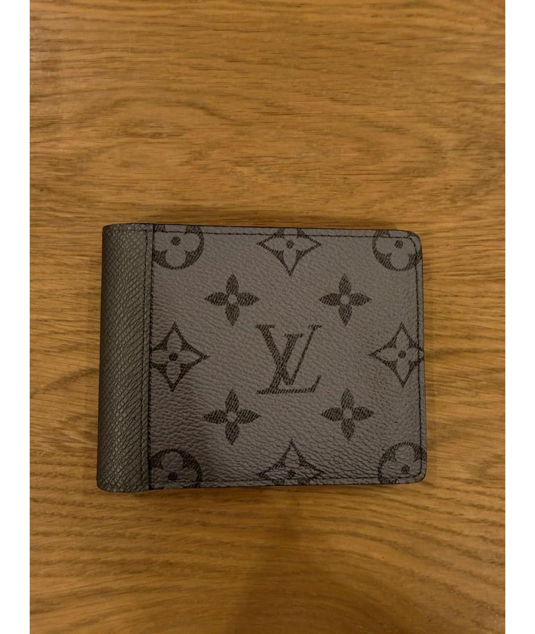LOUIS VUITTON Серебрянный кошелек, фото 5