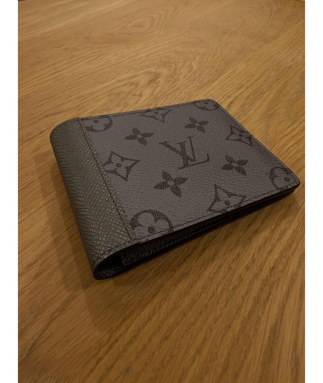 LOUIS VUITTON Серебрянный кошелек, фото 4