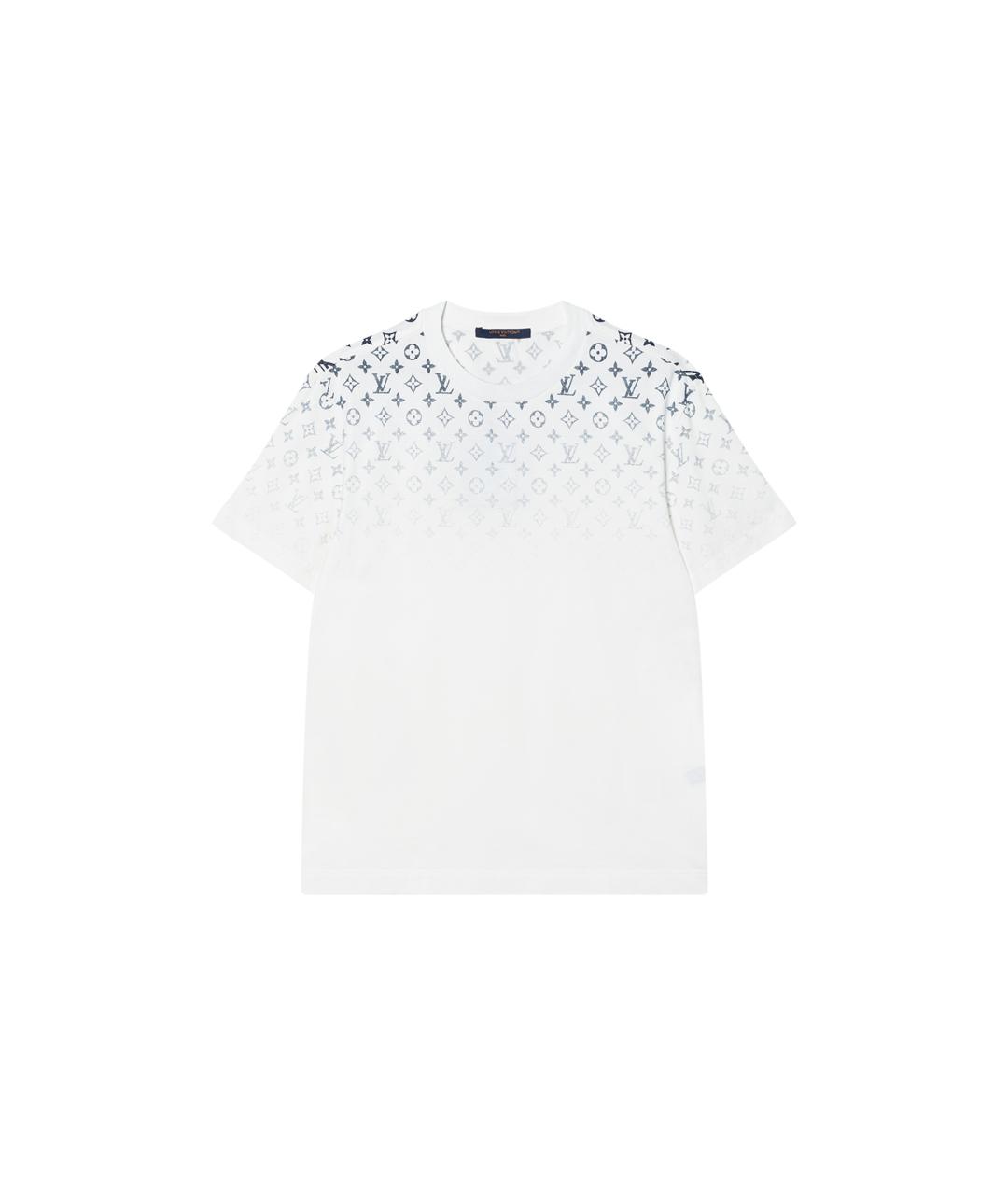 LOUIS VUITTON Белая хлопковая футболка, фото 1