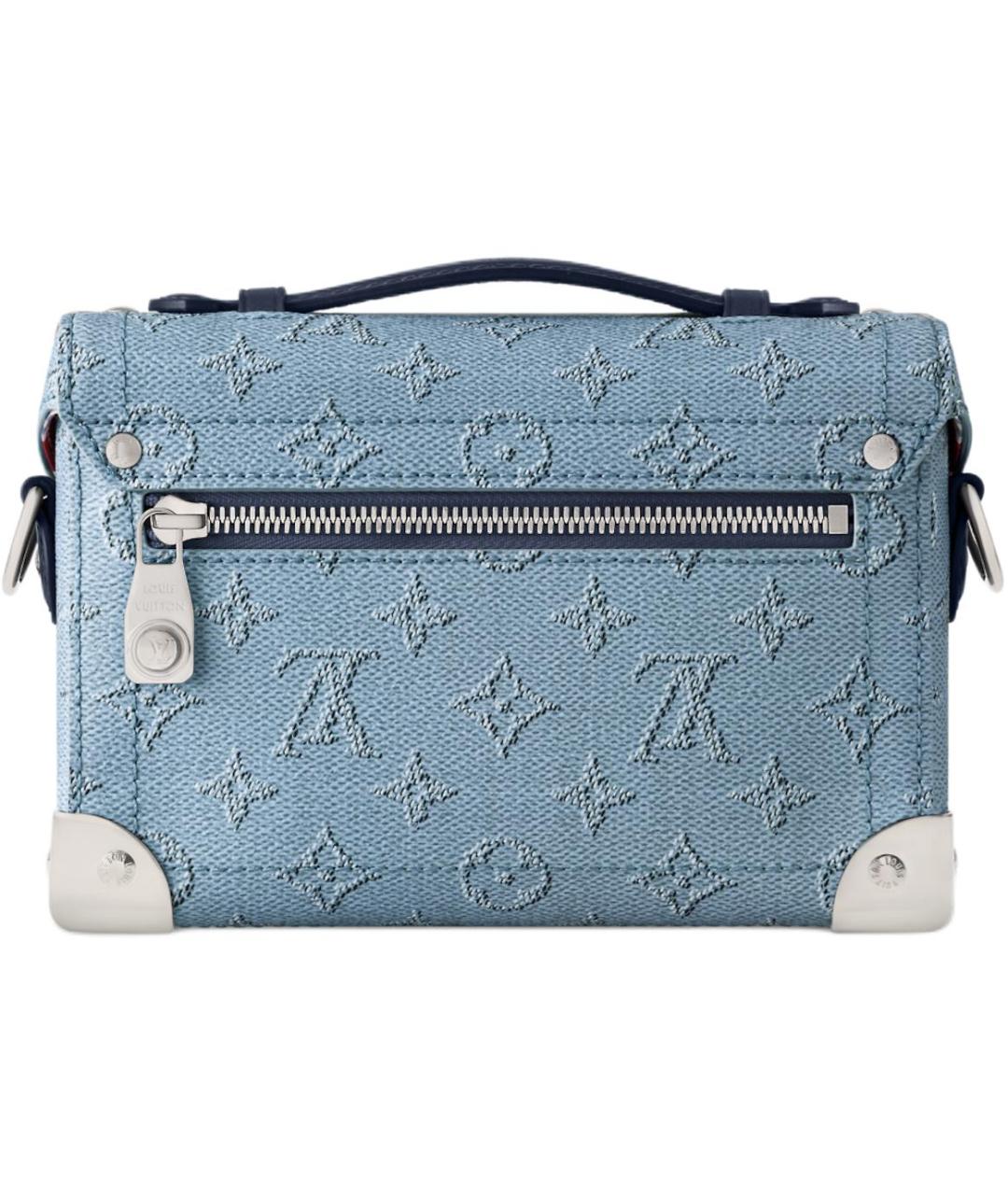 LOUIS VUITTON Синяя сумка на плечо, фото 3