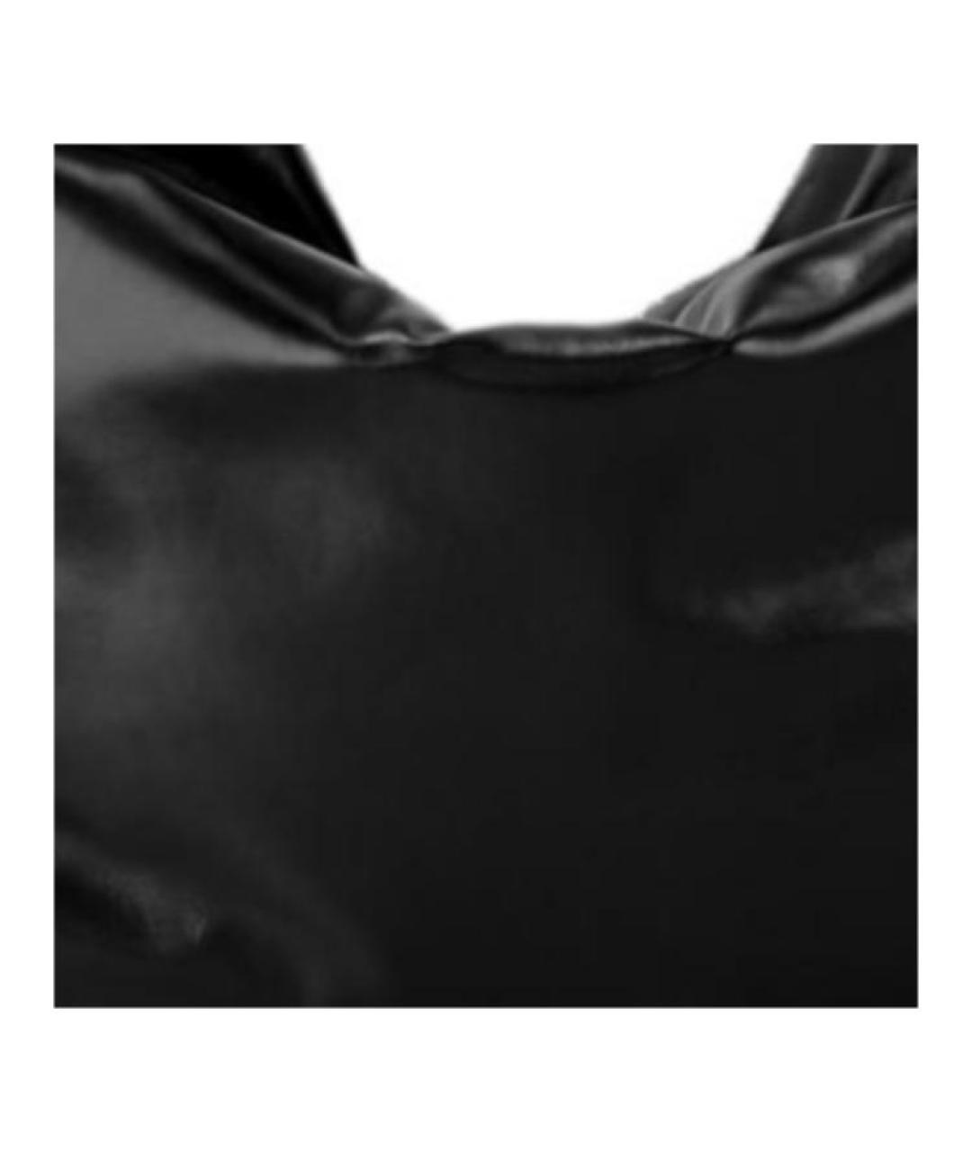 LOUIS VUITTON Черная кожаная сумка на плечо, фото 6