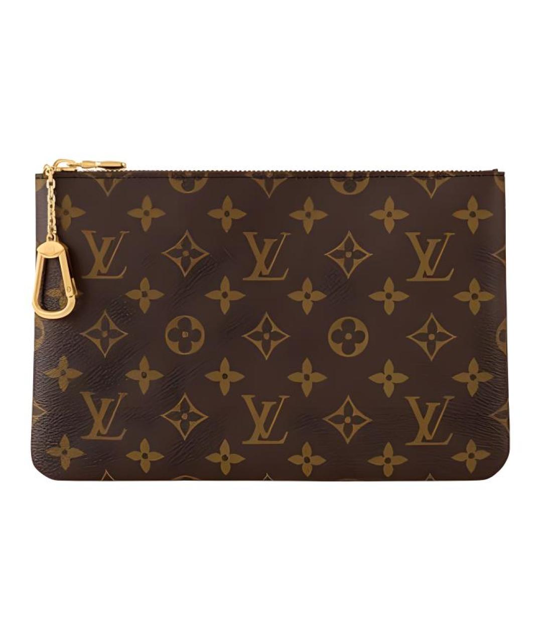 LOUIS VUITTON Коричневая папка для документов, фото 1