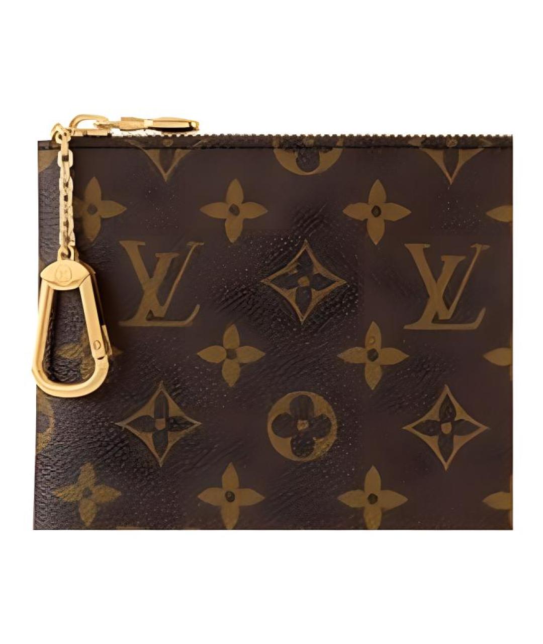 LOUIS VUITTON Коричневая папка для документов, фото 5