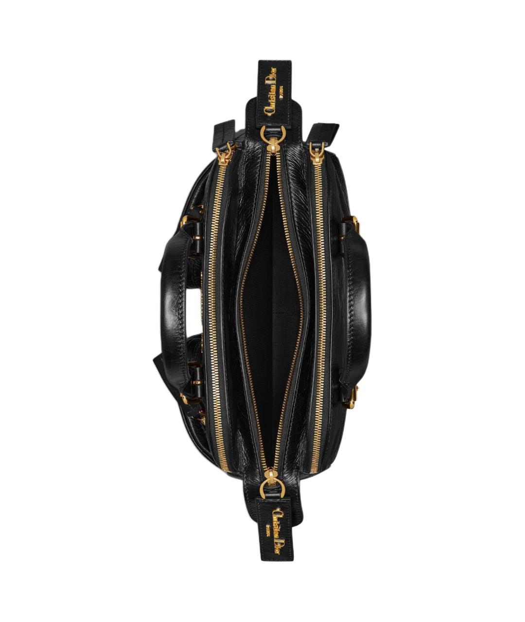 CHRISTIAN DIOR Черная сумка с короткими ручками, фото 5