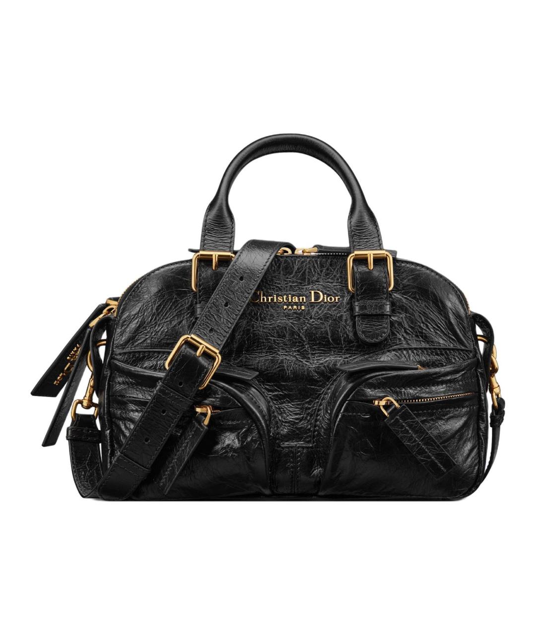 CHRISTIAN DIOR Черная сумка с короткими ручками, фото 1