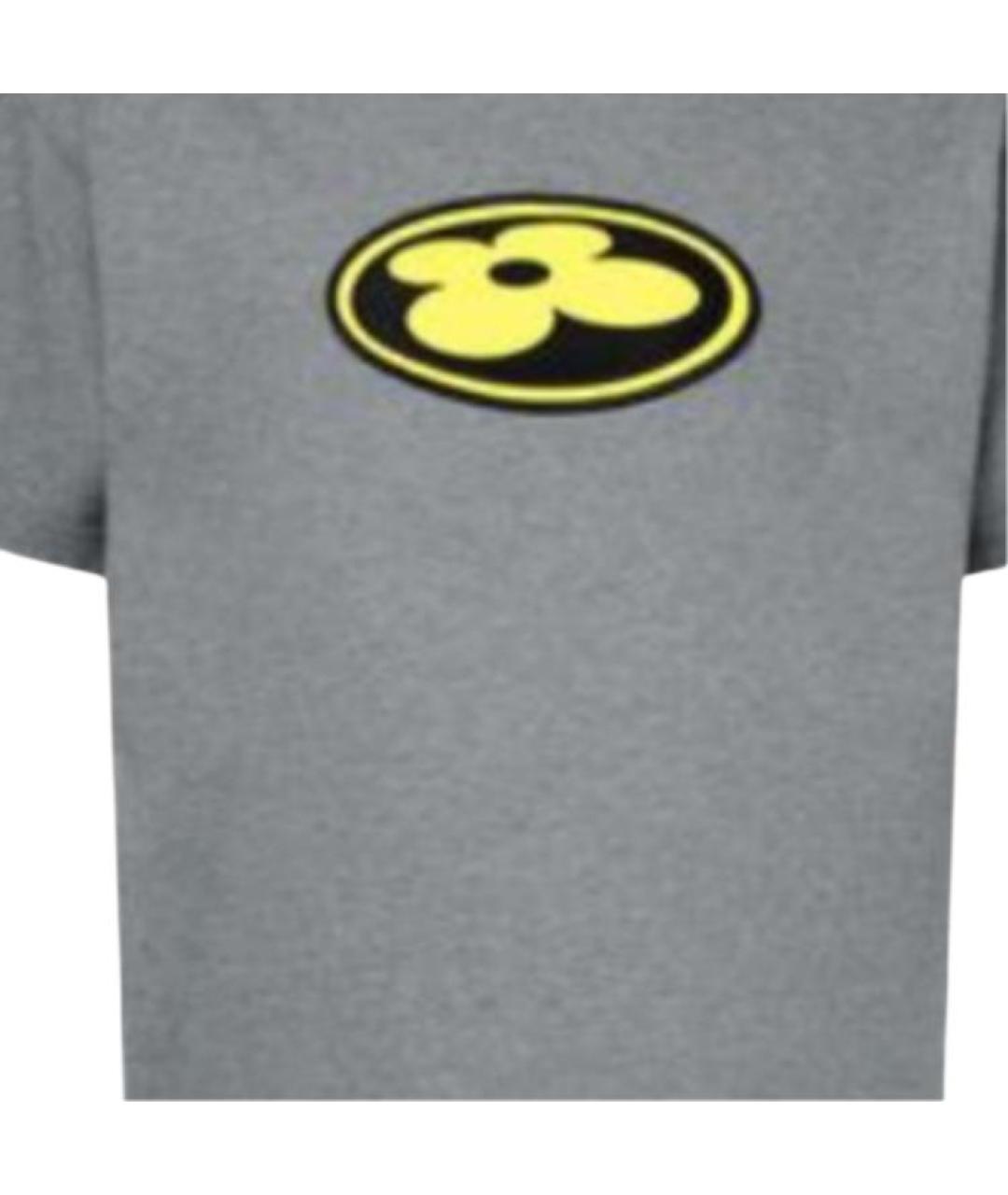 LOUIS VUITTON Серая хлопковая футболка, фото 2