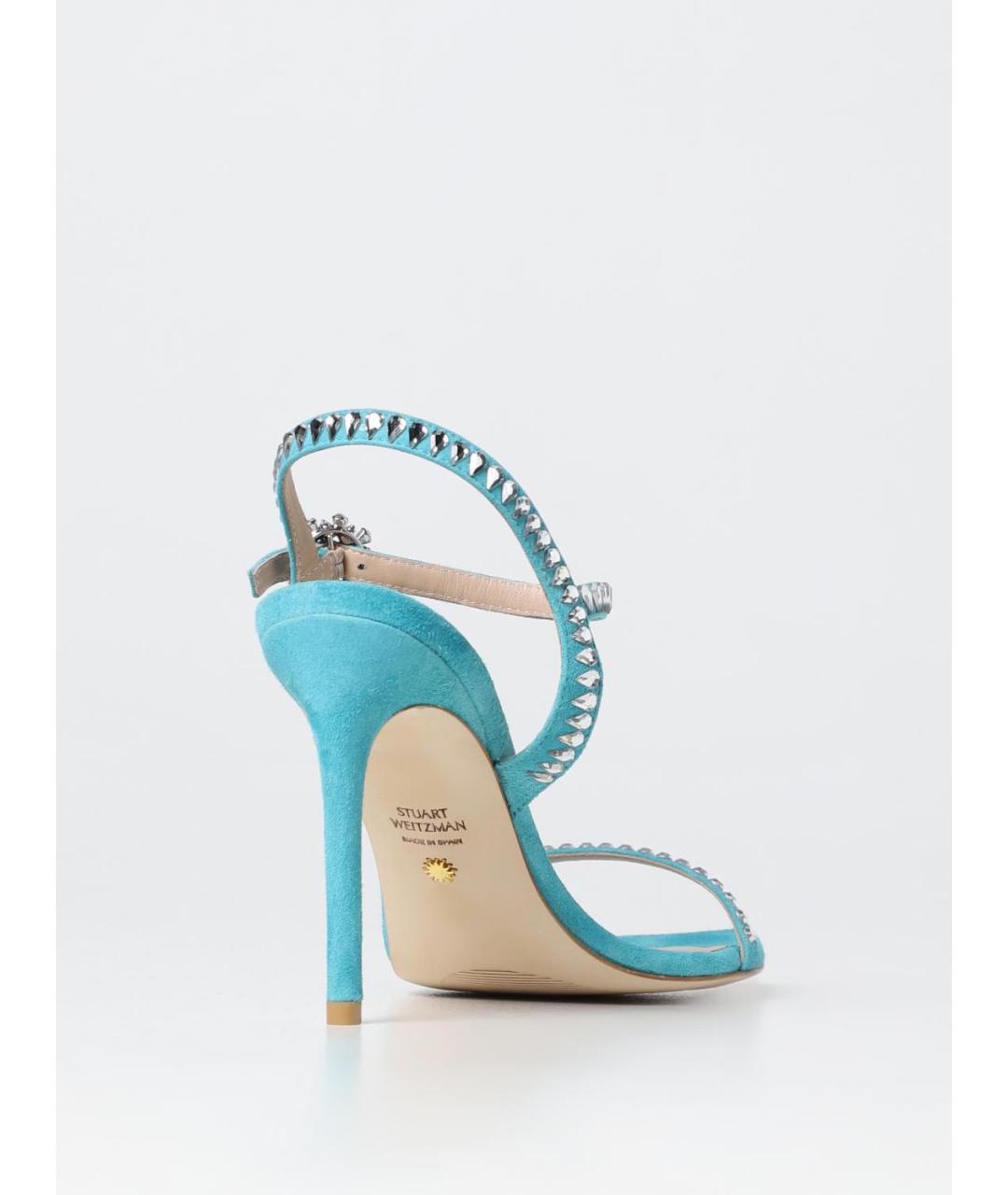 STUART WEITZMAN Голубые босоножки, фото 3