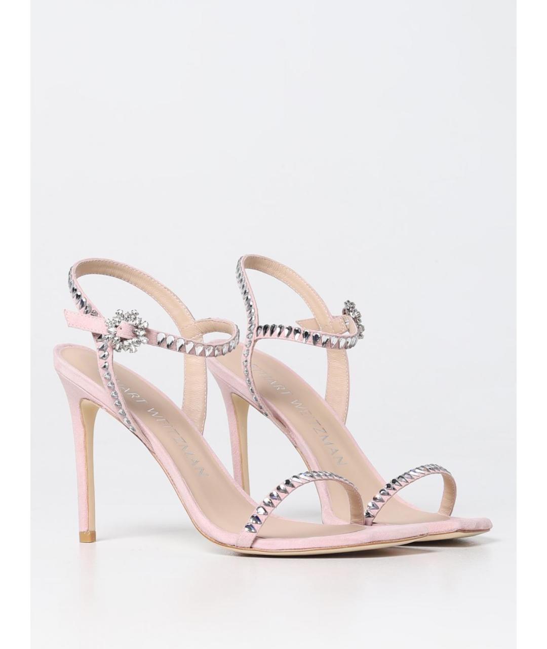 STUART WEITZMAN Розовые босоножки, фото 2