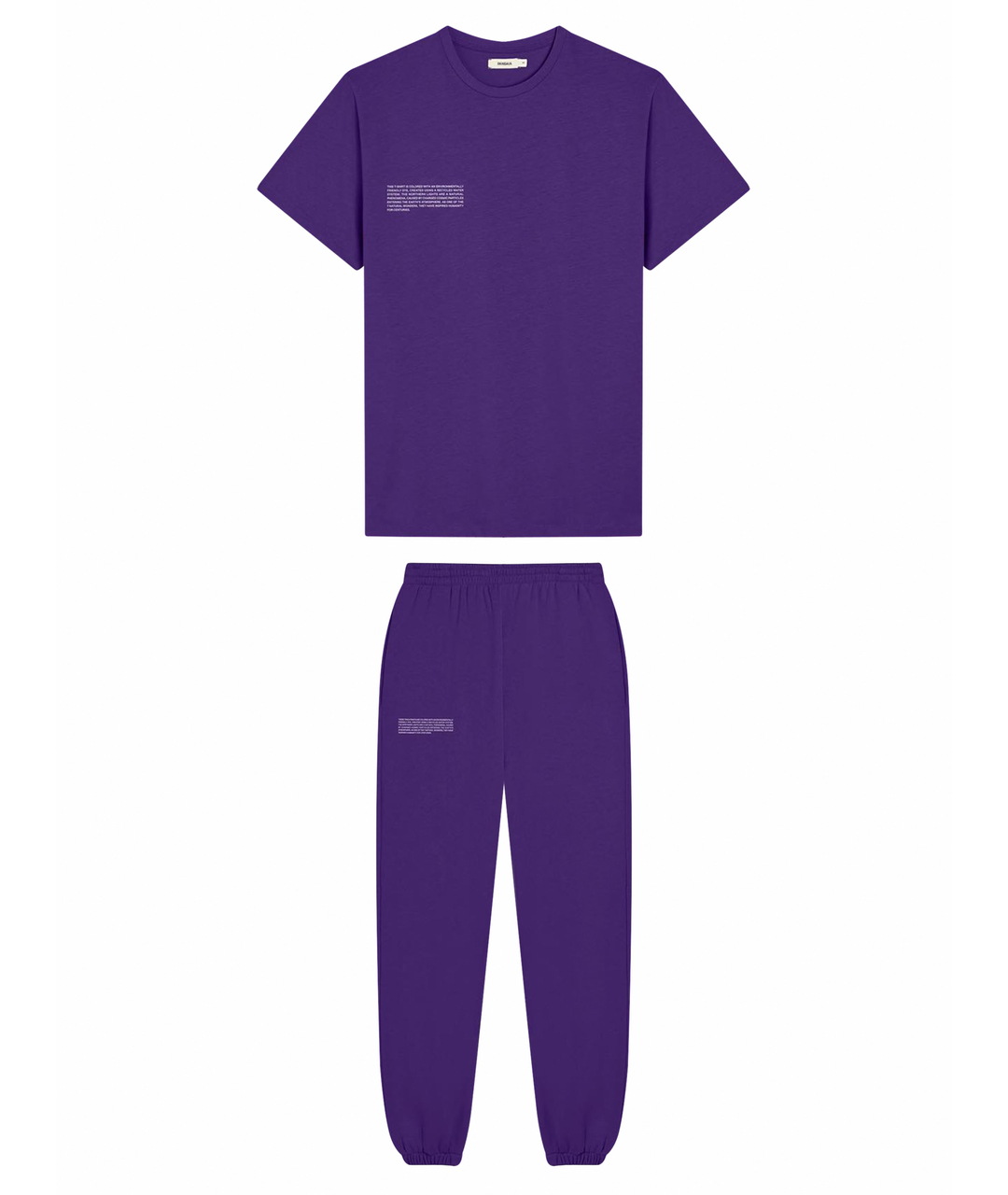 THE PANGAIA Фиолетовый хлопковый спортивные костюмы, фото 1