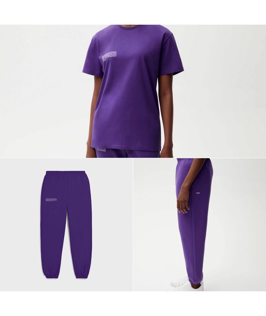 THE PANGAIA Фиолетовый хлопковый спортивные костюмы, фото 6