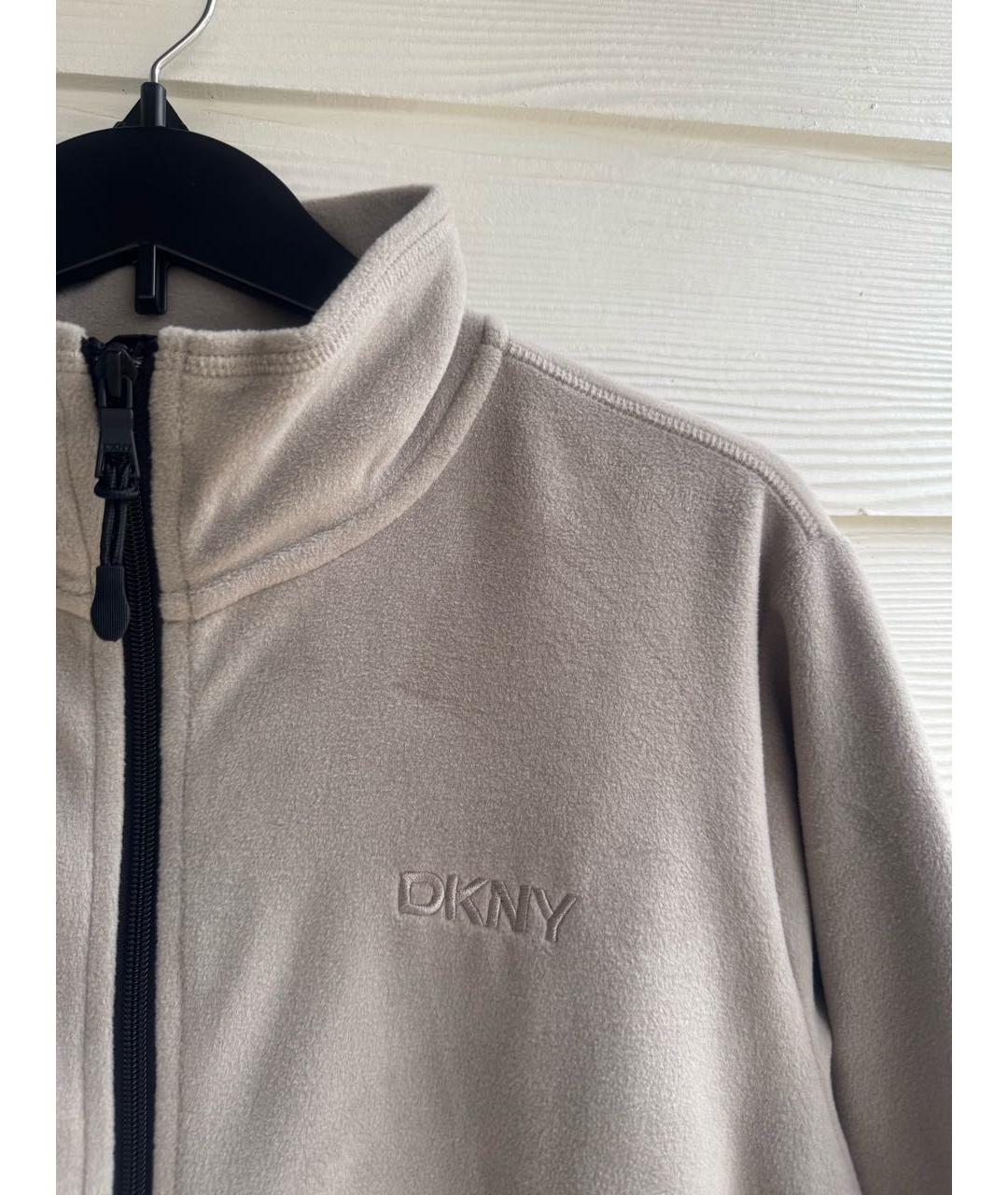 DKNY Серая полиэстеровая спортивная куртка, фото 3