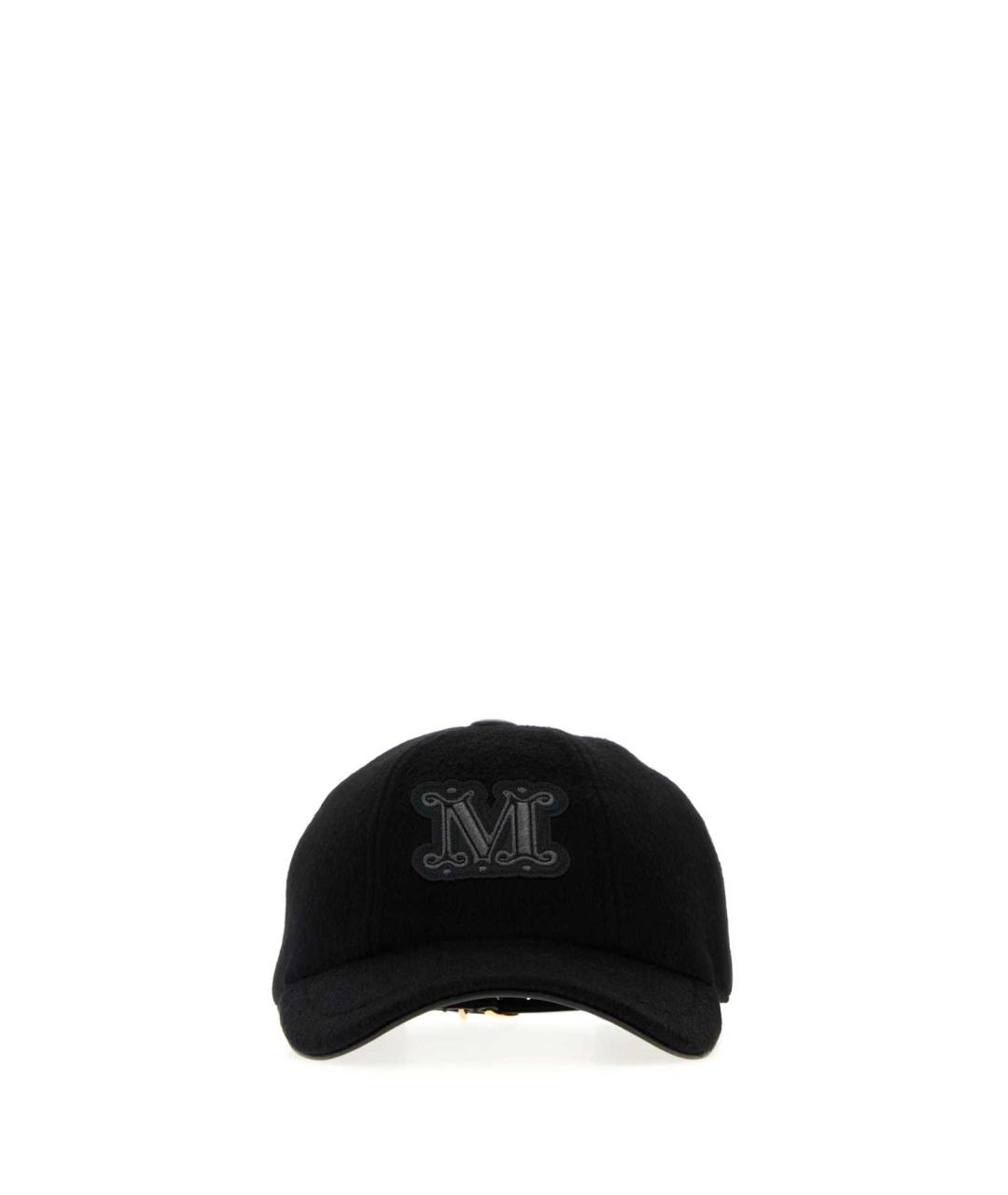 MAX MARA Черная кепка, фото 1
