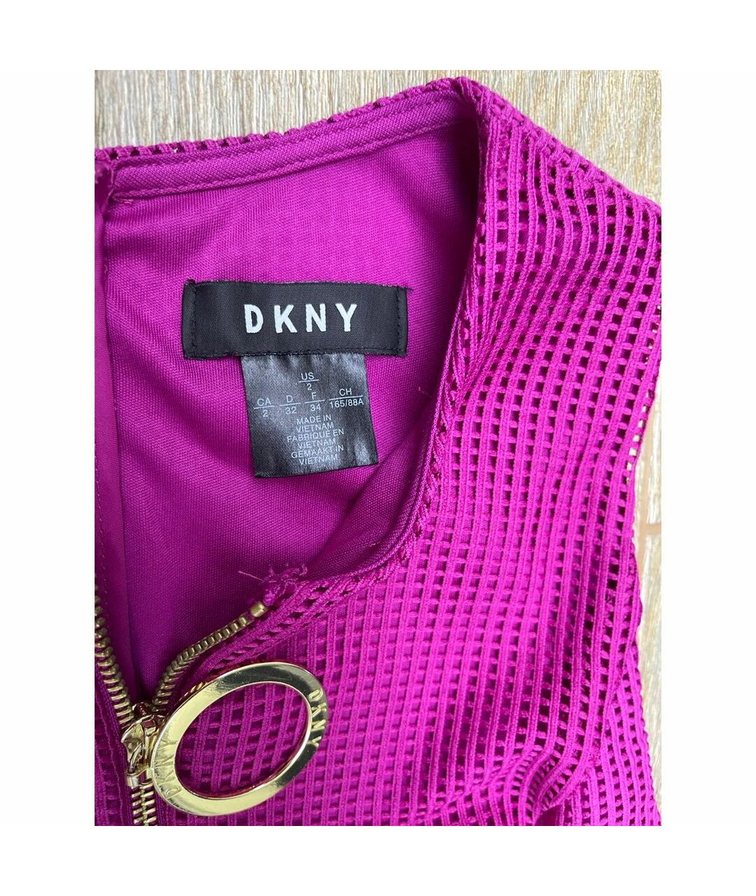 DKNY Розовое платье, фото 3