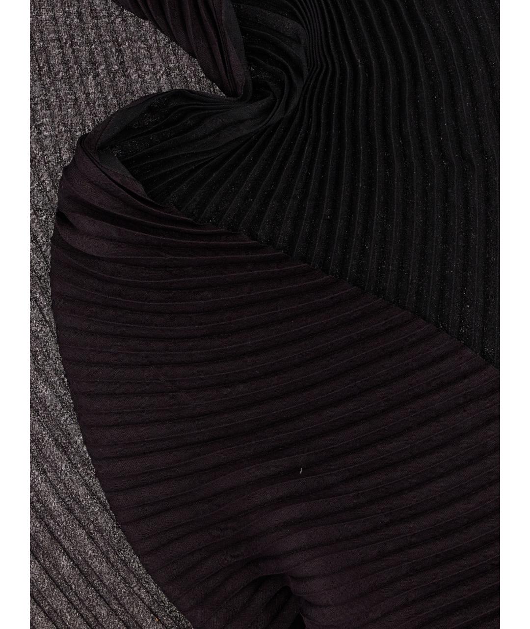ISSEY MIYAKE Черный шерстяной шарф, фото 1