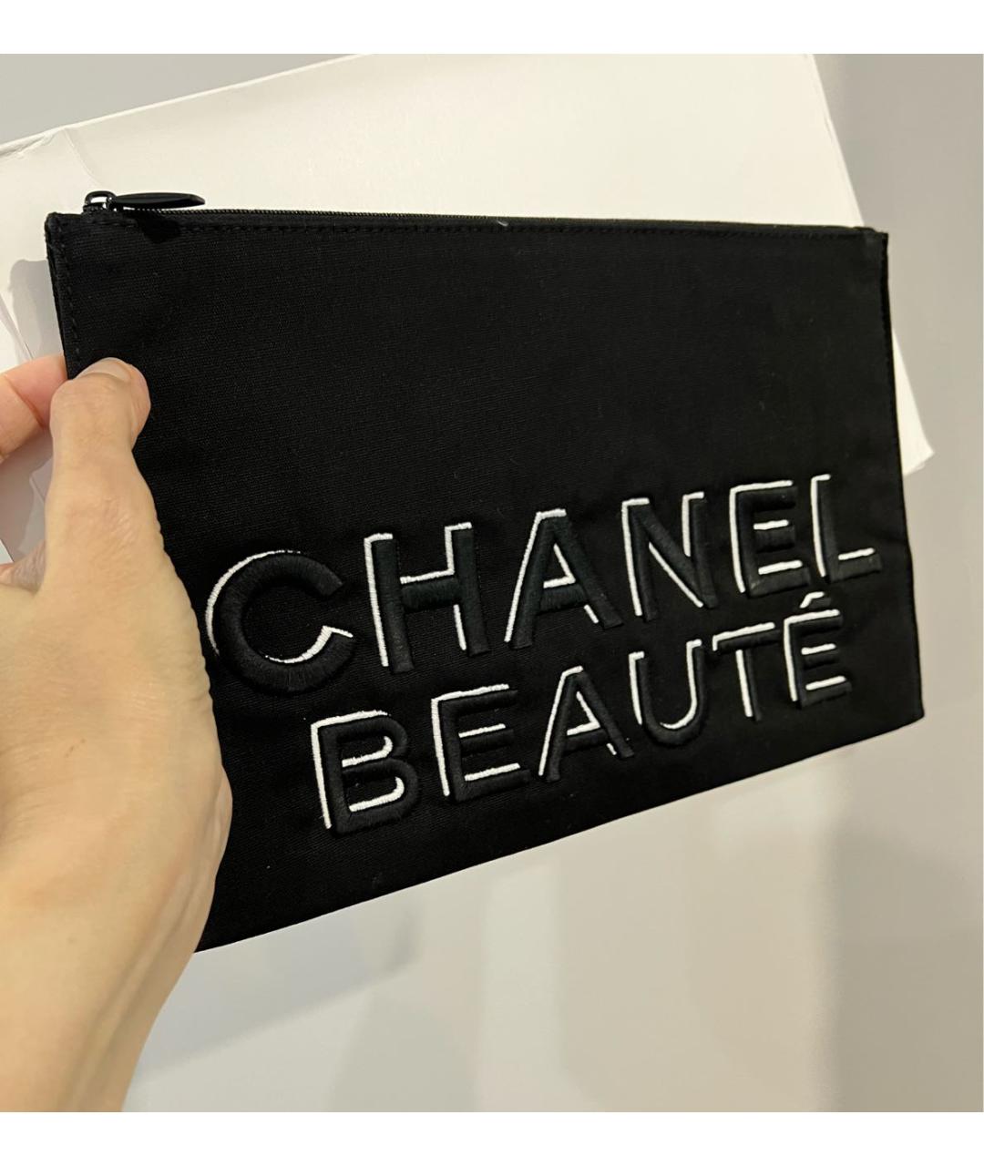 CHANEL Черная косметичка, фото 2