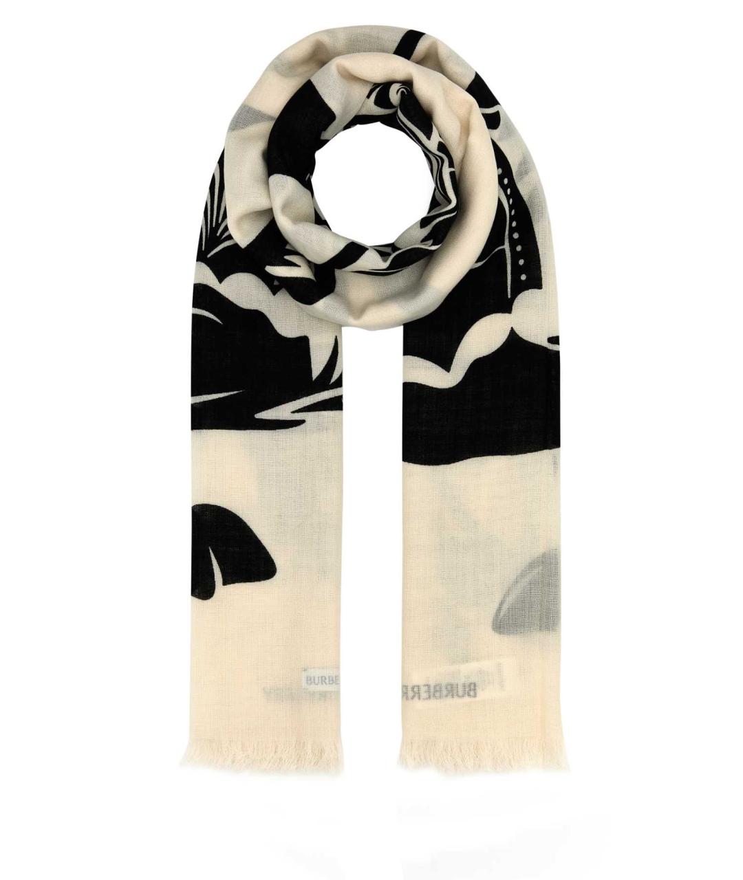 BURBERRY Мульти шерстяной шарф, фото 1