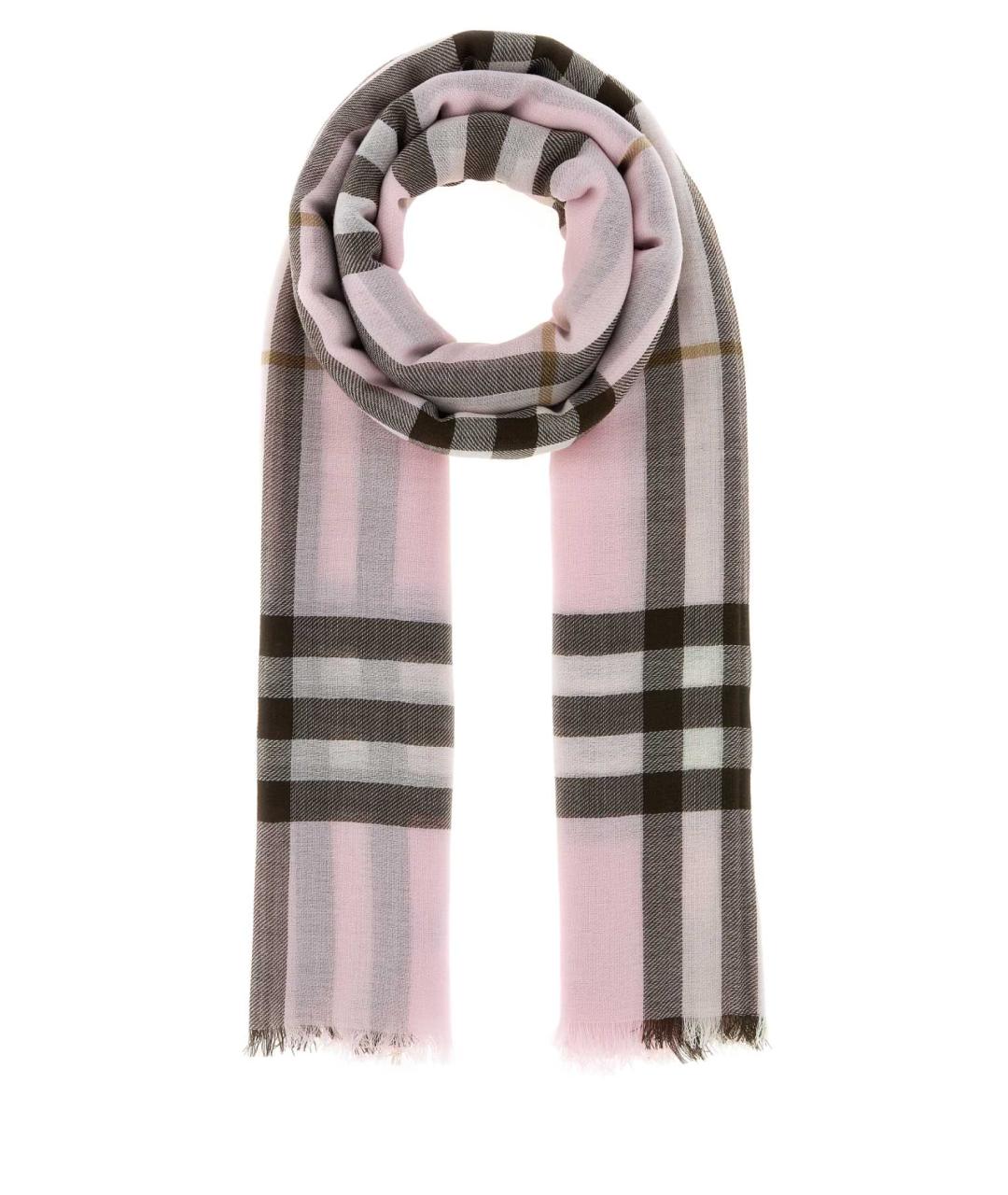 BURBERRY Мульти шерстяной шарф, фото 1