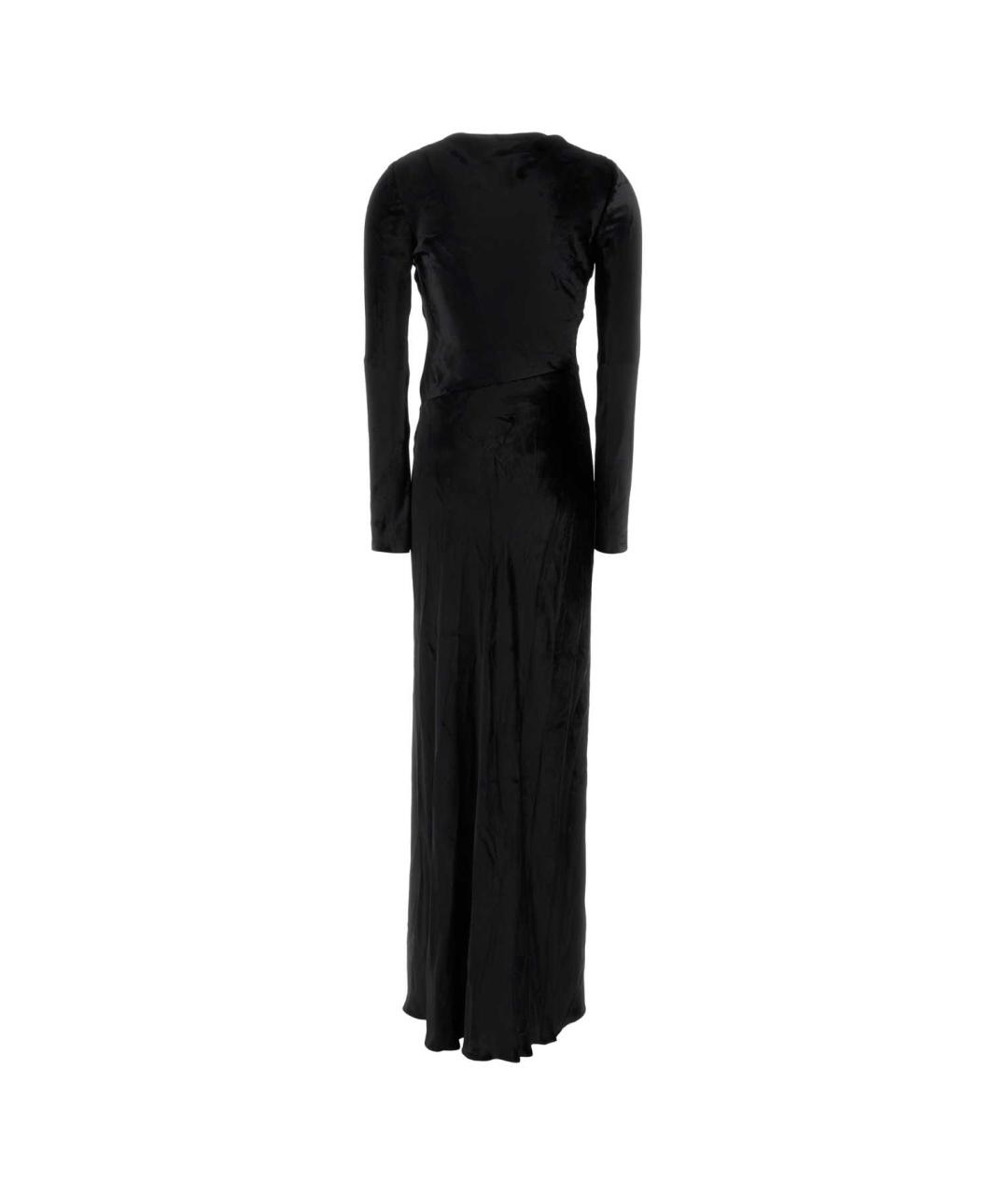 ALBERTA FERRETTI Черное платье, фото 2