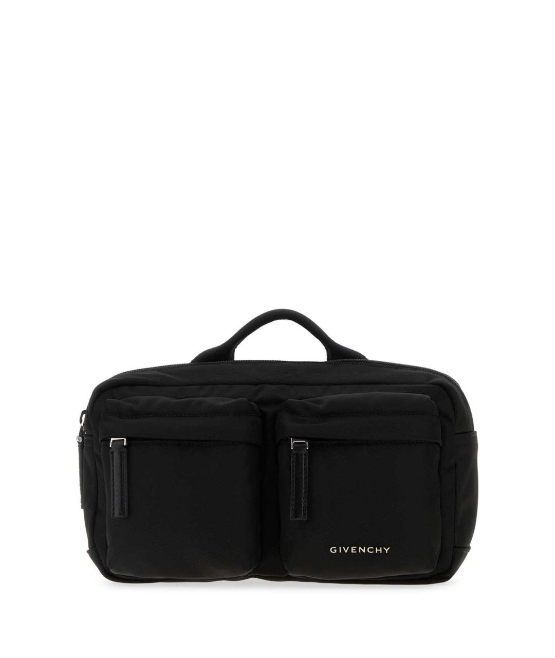 GIVENCHY Черная поясная сумка, фото 1