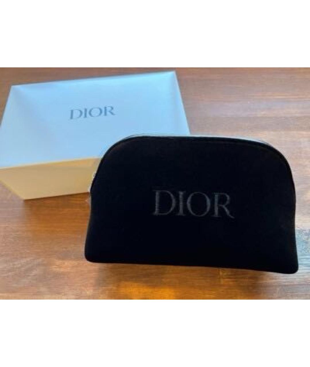 CHRISTIAN DIOR Черная косметичка, фото 5