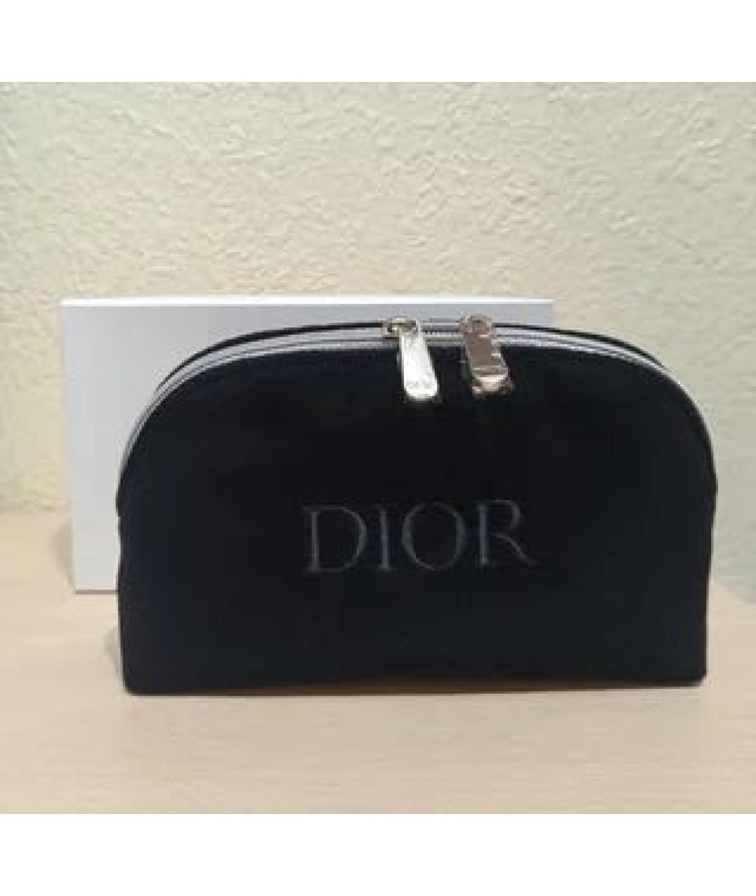 CHRISTIAN DIOR Черная косметичка, фото 6