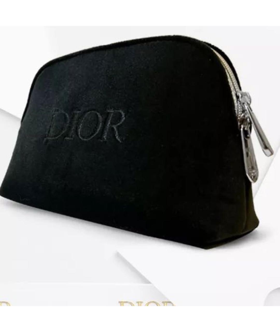 CHRISTIAN DIOR Черная косметичка, фото 3