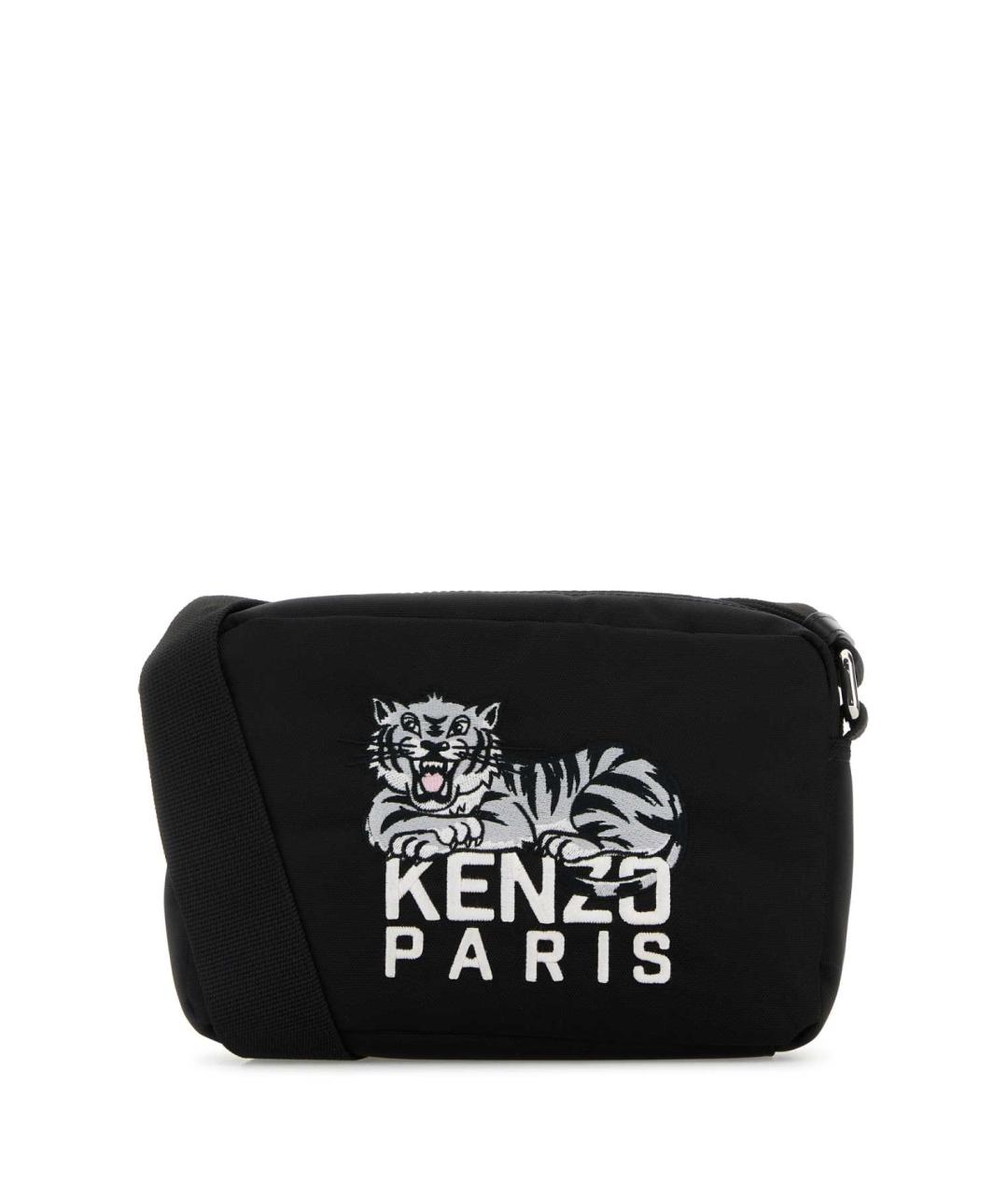 KENZO Черная сумка на плечо, фото 1