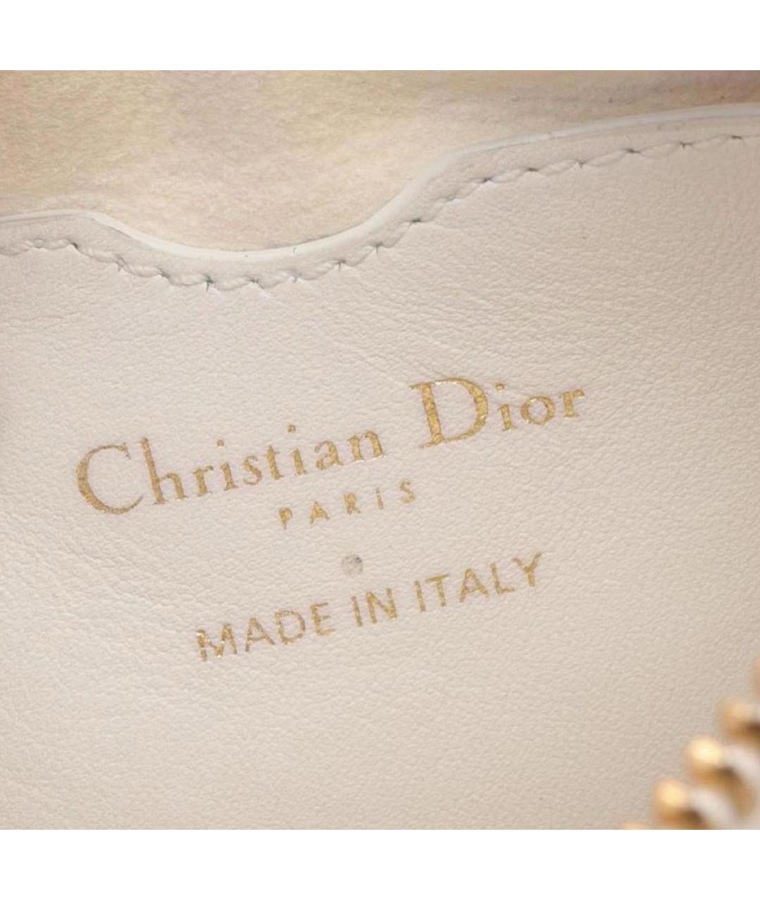 CHRISTIAN DIOR Белая косметичка, фото 7