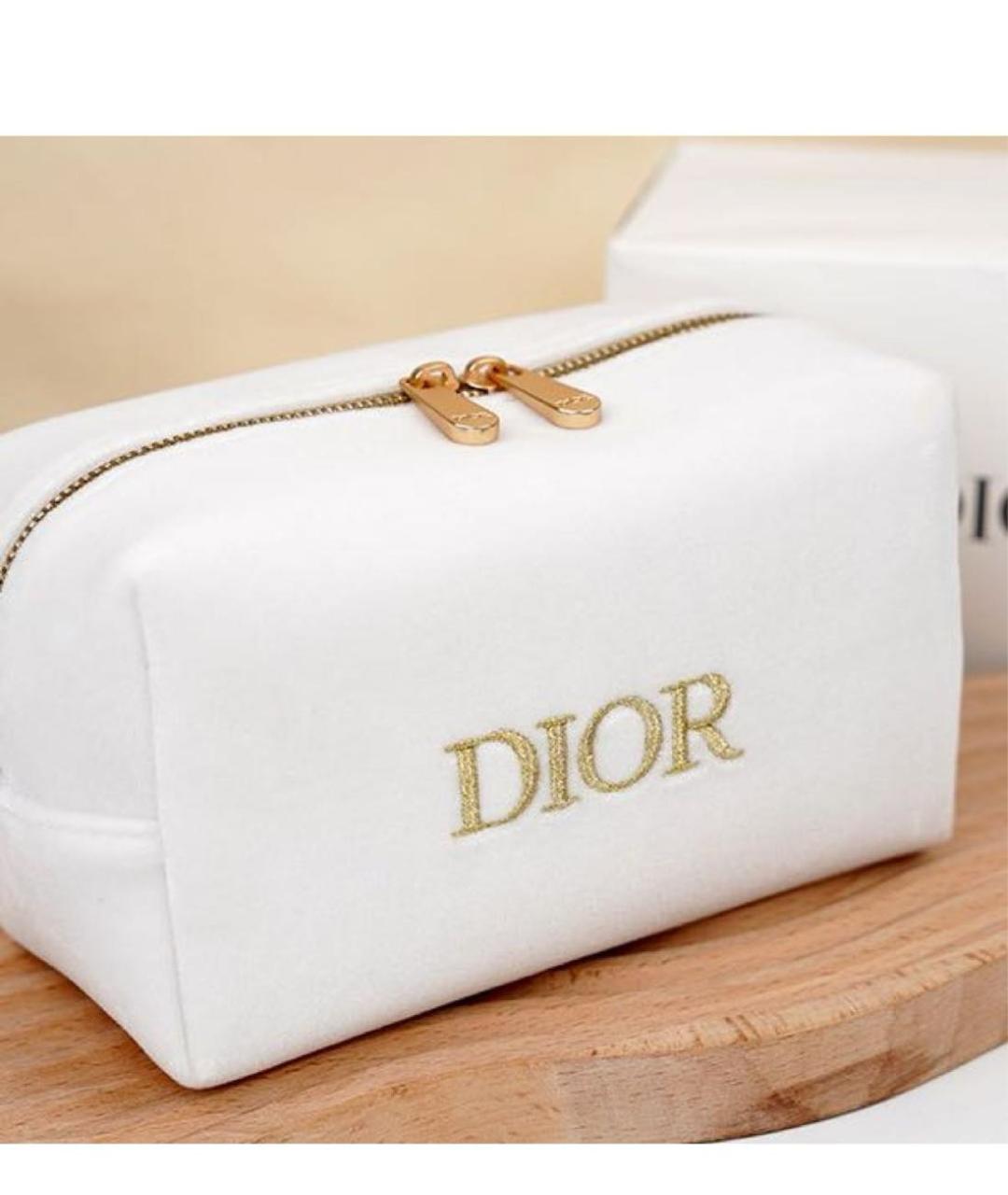 CHRISTIAN DIOR Белая косметичка, фото 2