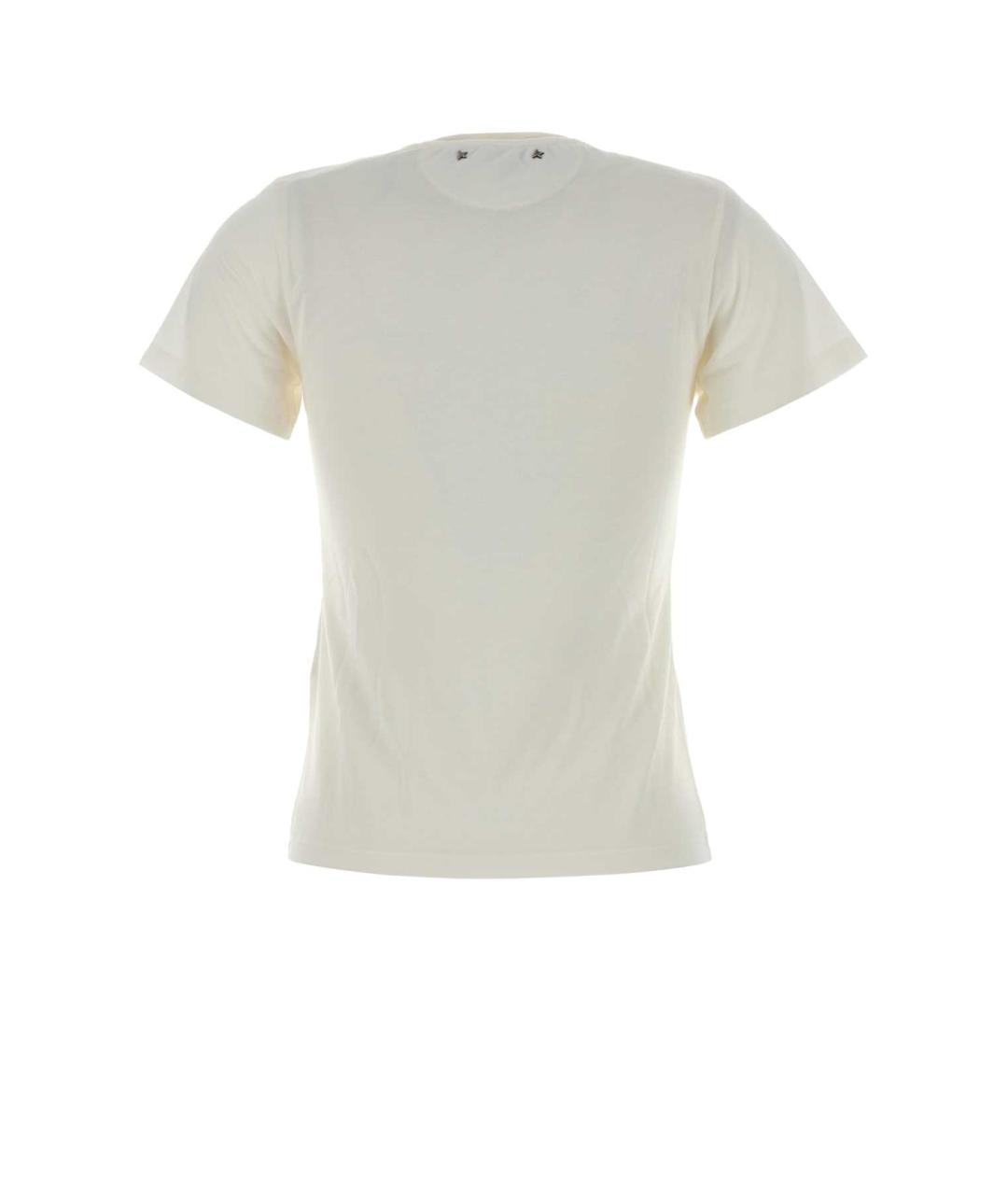 GOLDEN GOOSE DELUXE BRAND Белая футболка, фото 2