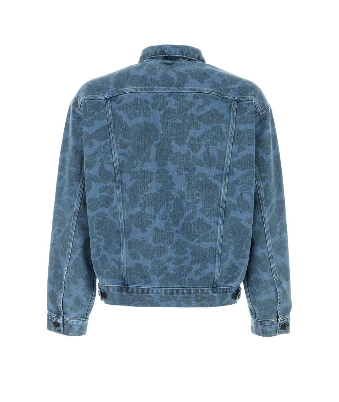 CARHARTT WIP Синяя хлопковая куртка, фото 2