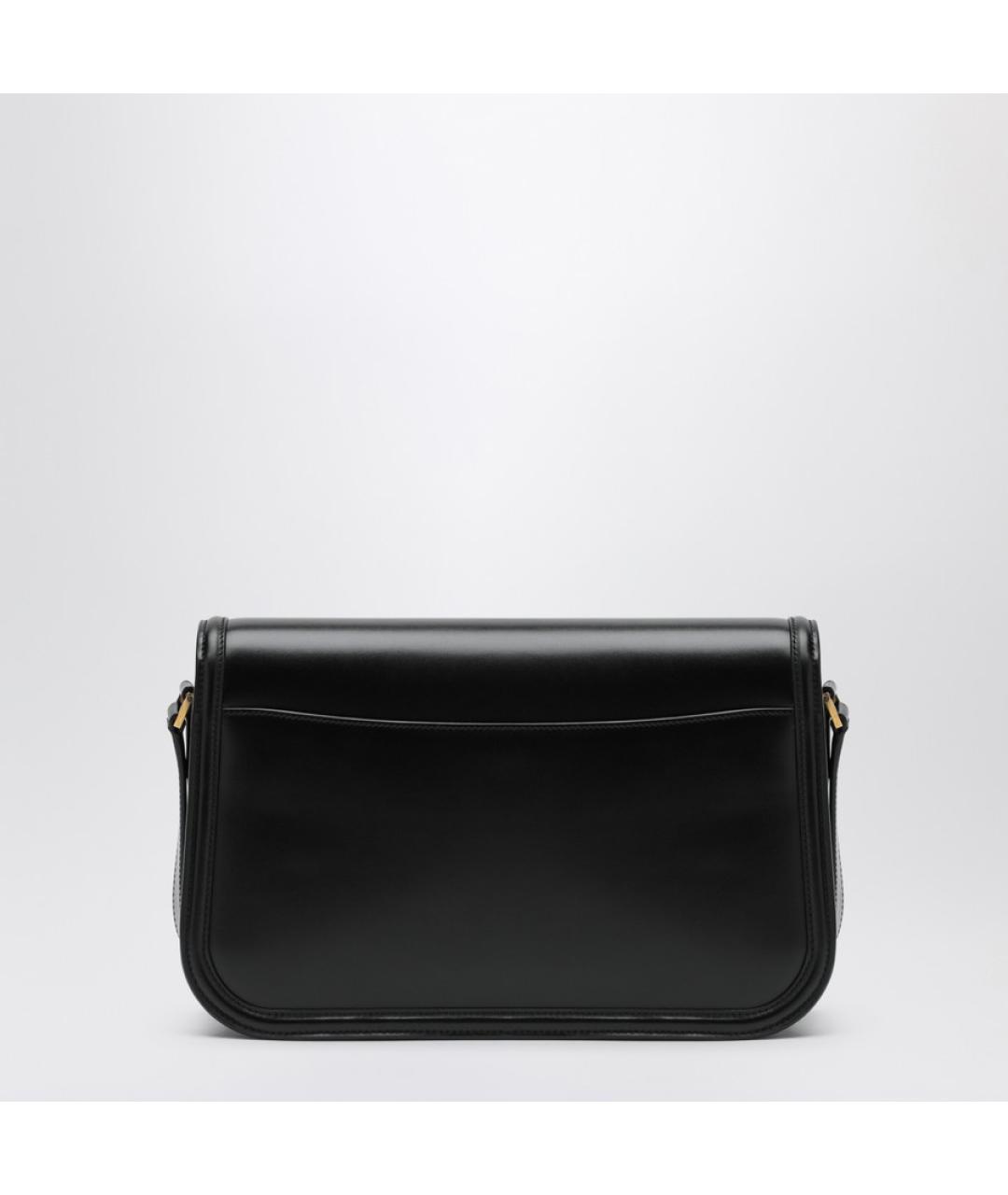 SAINT LAURENT Черная кожаная сумка через плечо, фото 4