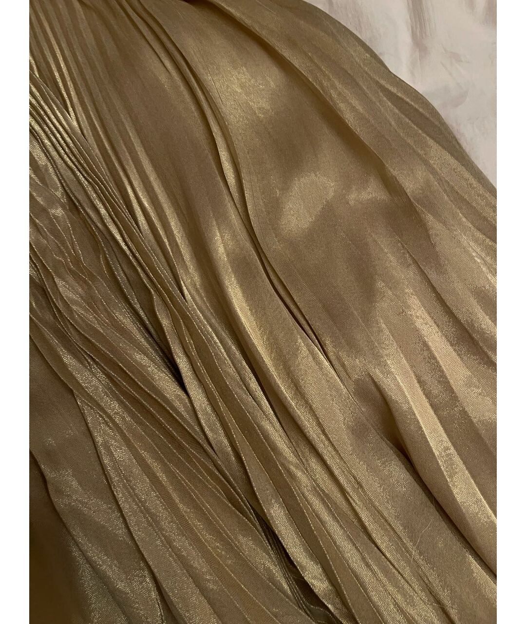 ANDREW GN Золотое вечернее платье, фото 7