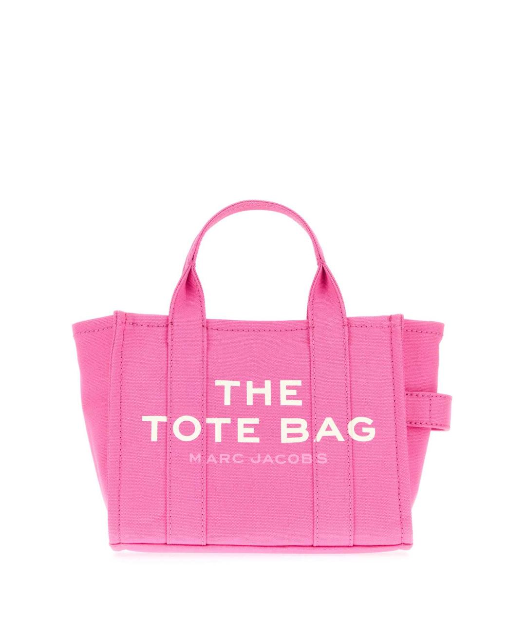 MARC JACOBS Розовая тканевая сумка тоут, фото 1