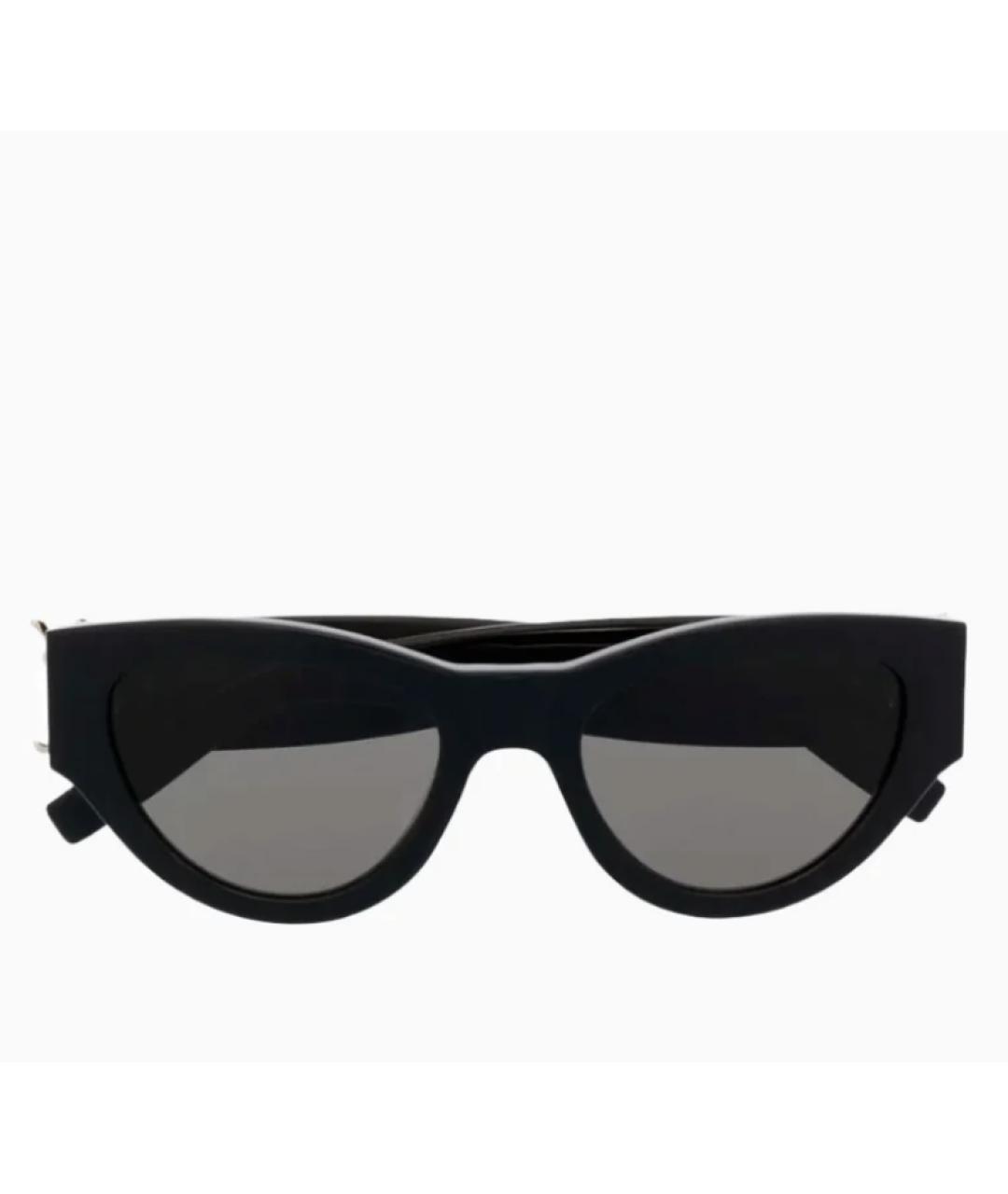 SAINT LAURENT Черные солнцезащитные очки, фото 2
