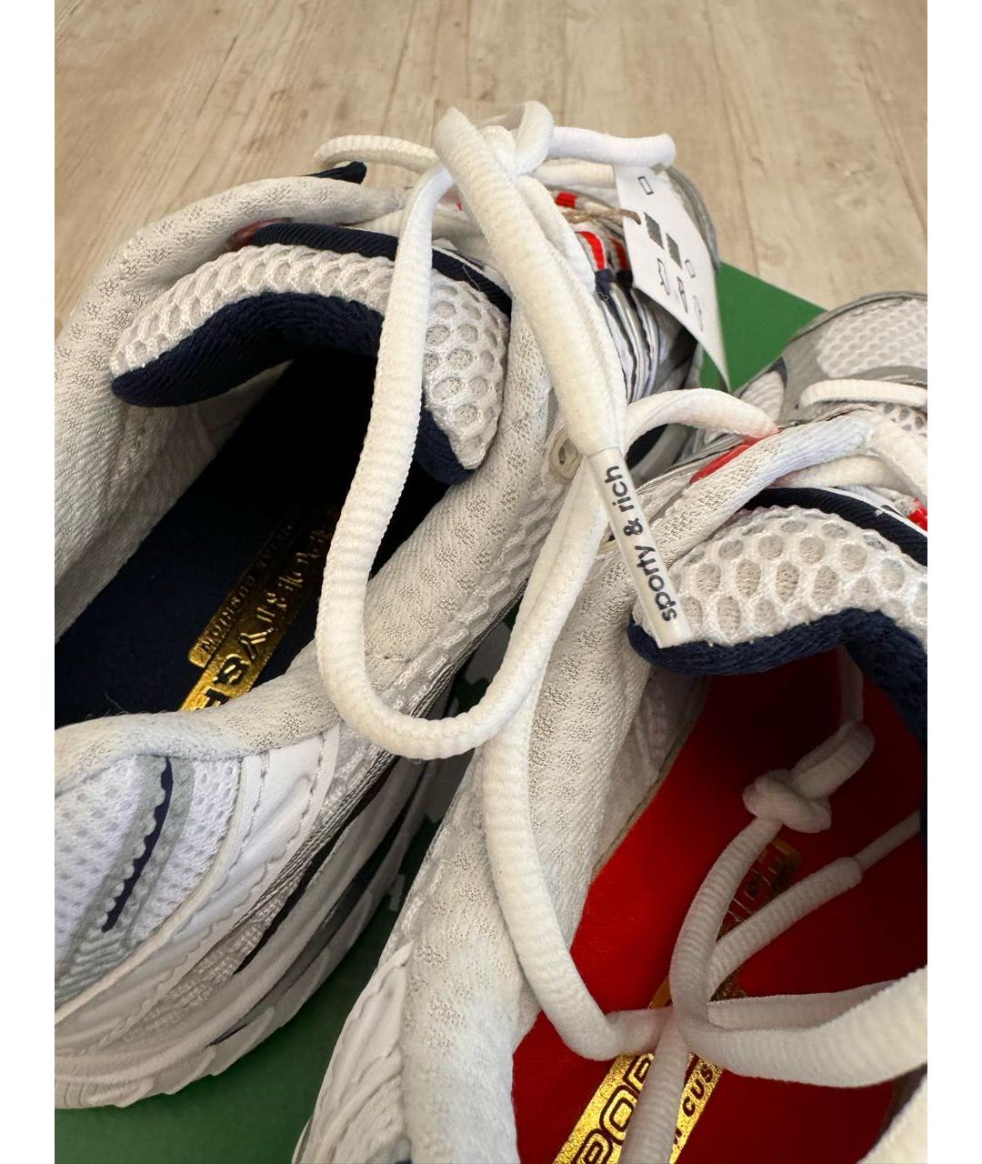 SPORTY AND RICH Темно-синие синтетические кроссовки, фото 3