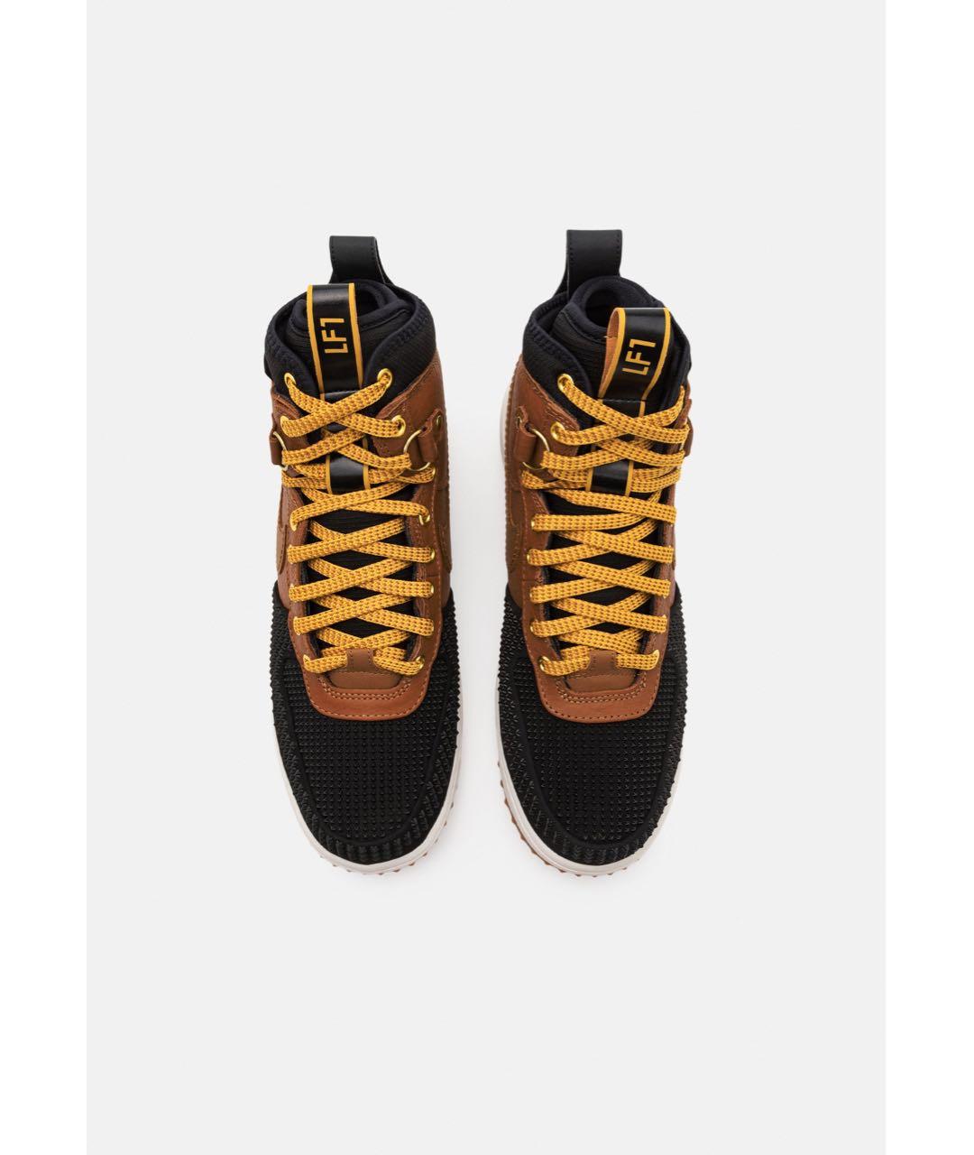 NIKE Кожаные высокие ботинки, фото 2