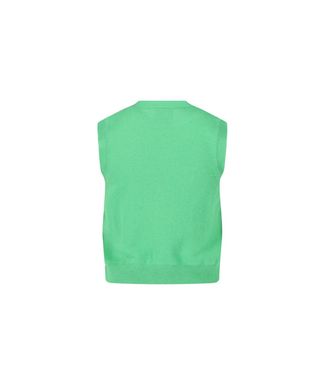 THE GARMENT Зеленая шерстяная жилетка, фото 3