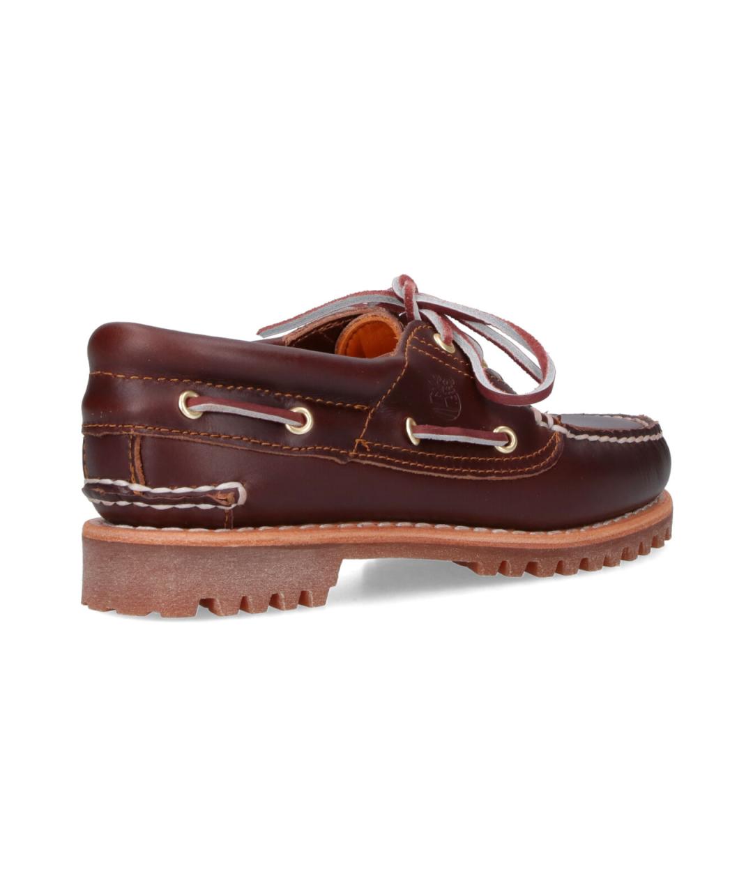 TIMBERLAND Бордовые кожаные брогги и оксфорды, фото 4