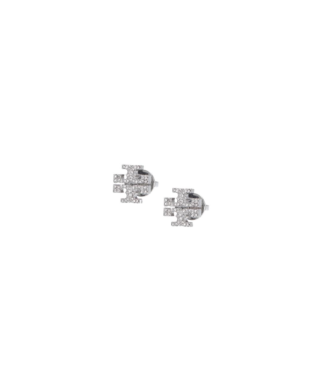 TORY BURCH Серебряные латунные серьги, фото 1
