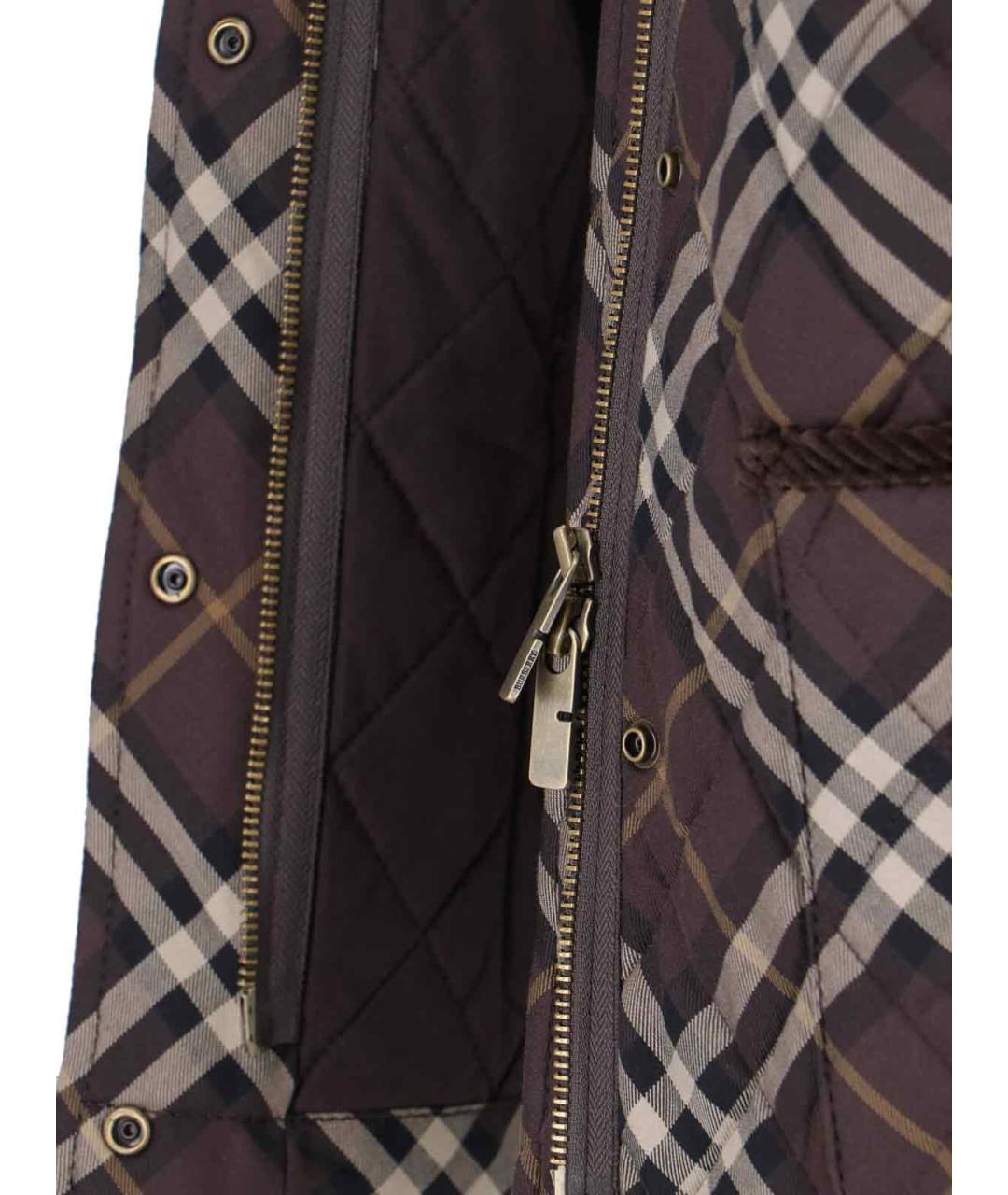 BURBERRY Коричневая куртка, фото 4