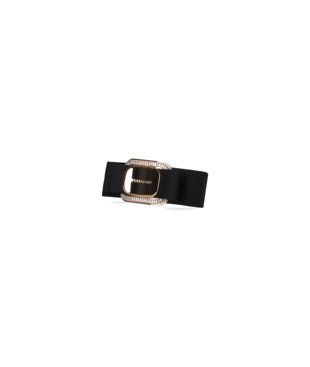 FERRAGAMO Черная заколка, фото 2