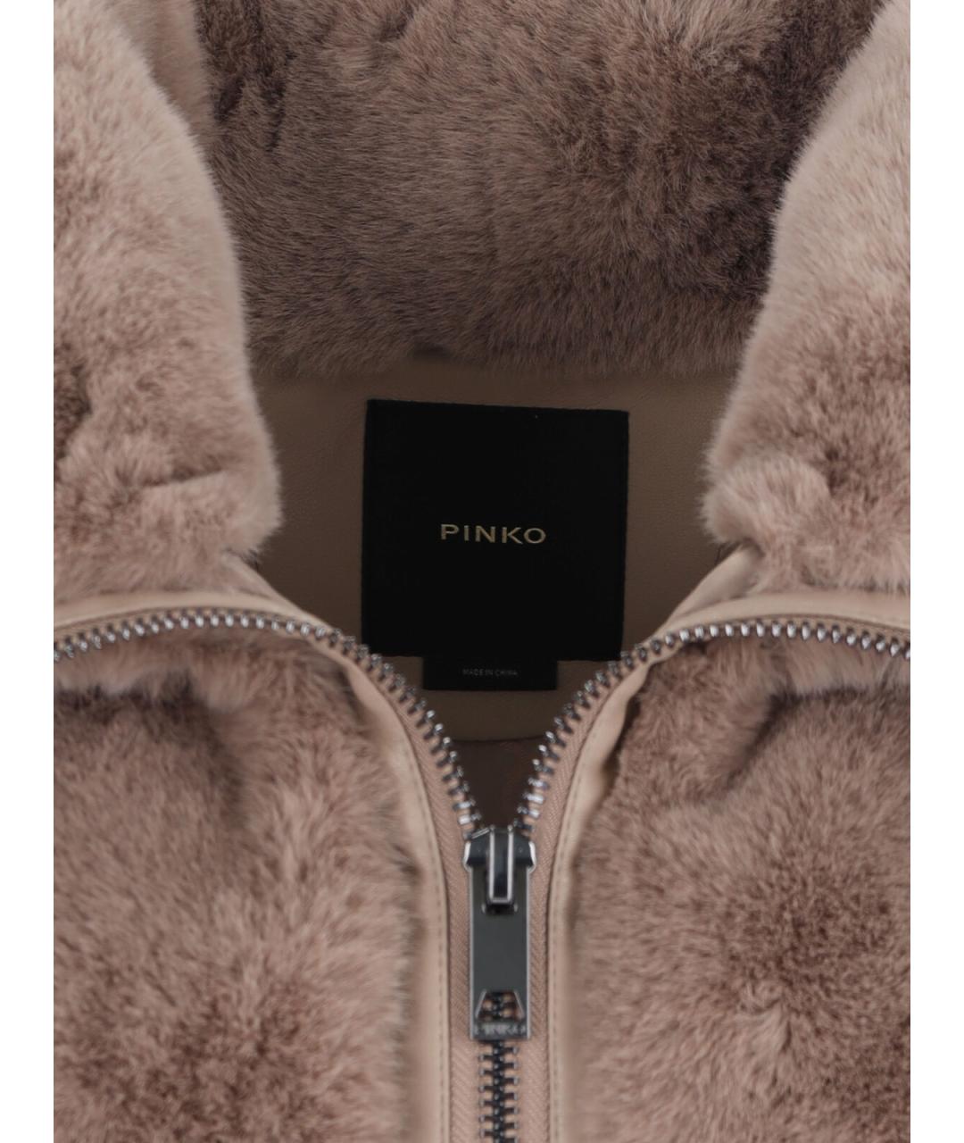 PINKO Бежевый жилет, фото 3