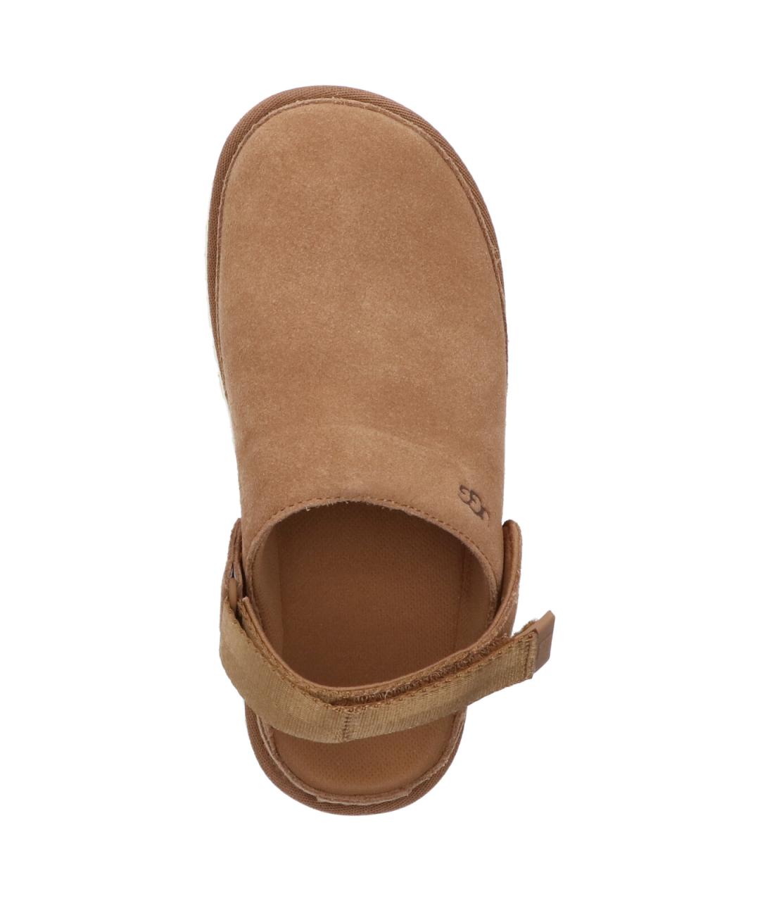 UGG AUSTRALIA Бежевые замшевые мюли, фото 5