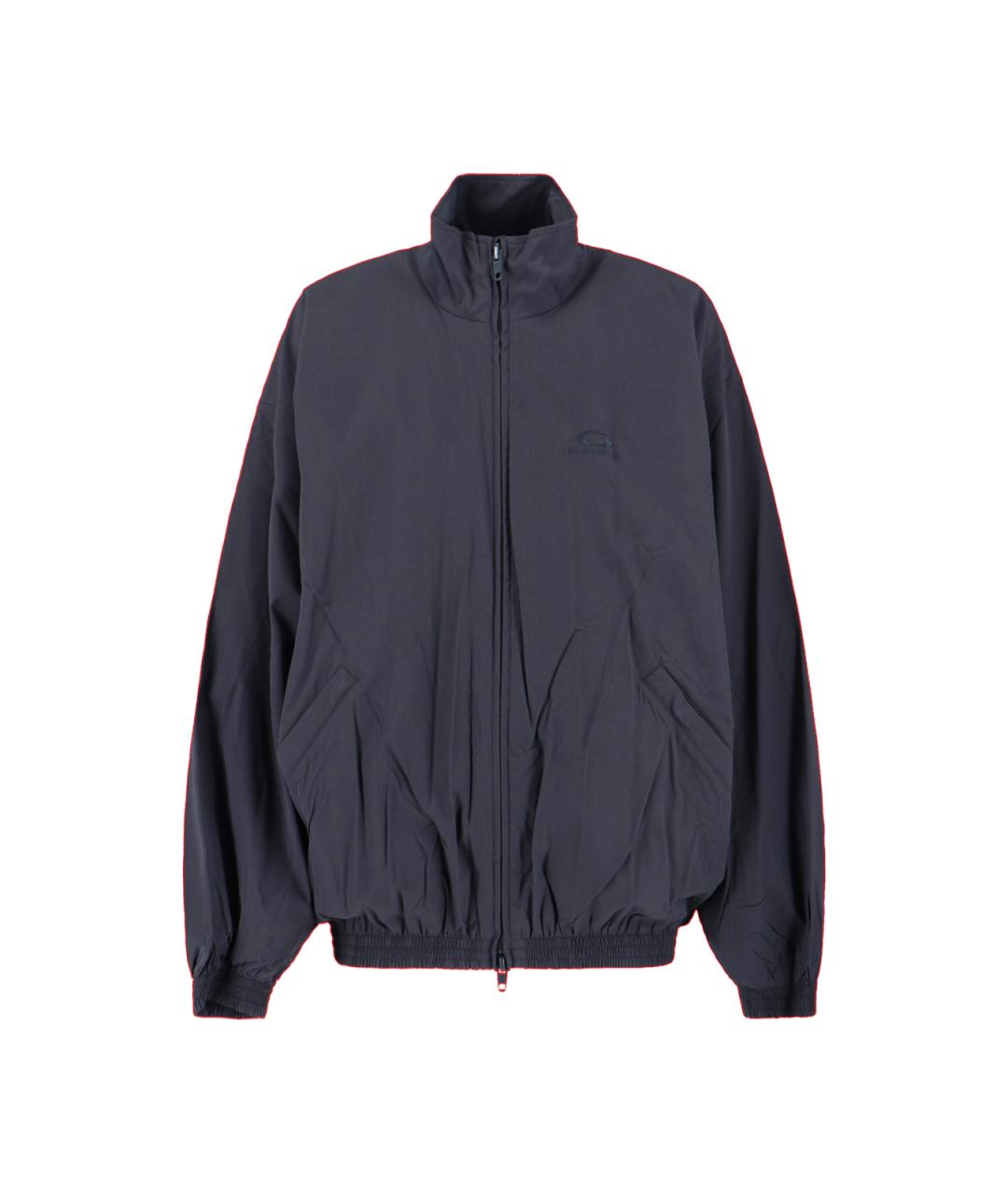 BALENCIAGA Черная полиэстеровая куртка, фото 1